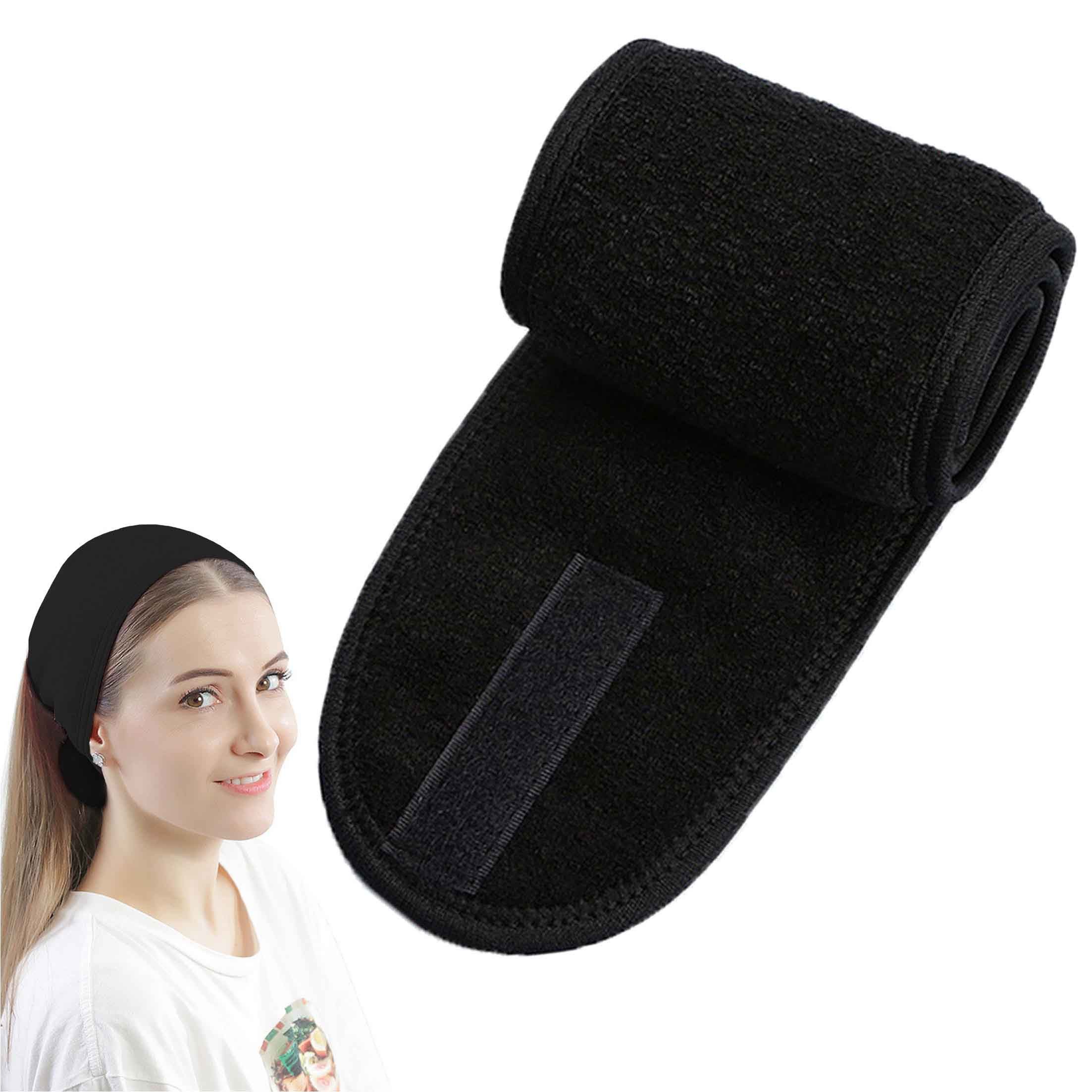 KINSI Haarstyling-Set Verstellbare Klett-Haarband, Make-up & Sport-Stirnband, für Hautpflege, 1-tlg., Atmungsaktiv, narbenfrei, für Sport & tägliche Nutzung