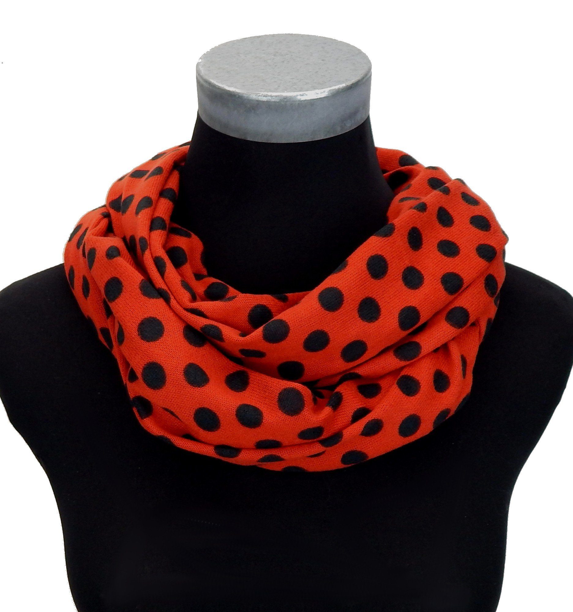 Ella Jonte Loop, mit Punkte Rockabilly Strickloop Viskose günstig online kaufen