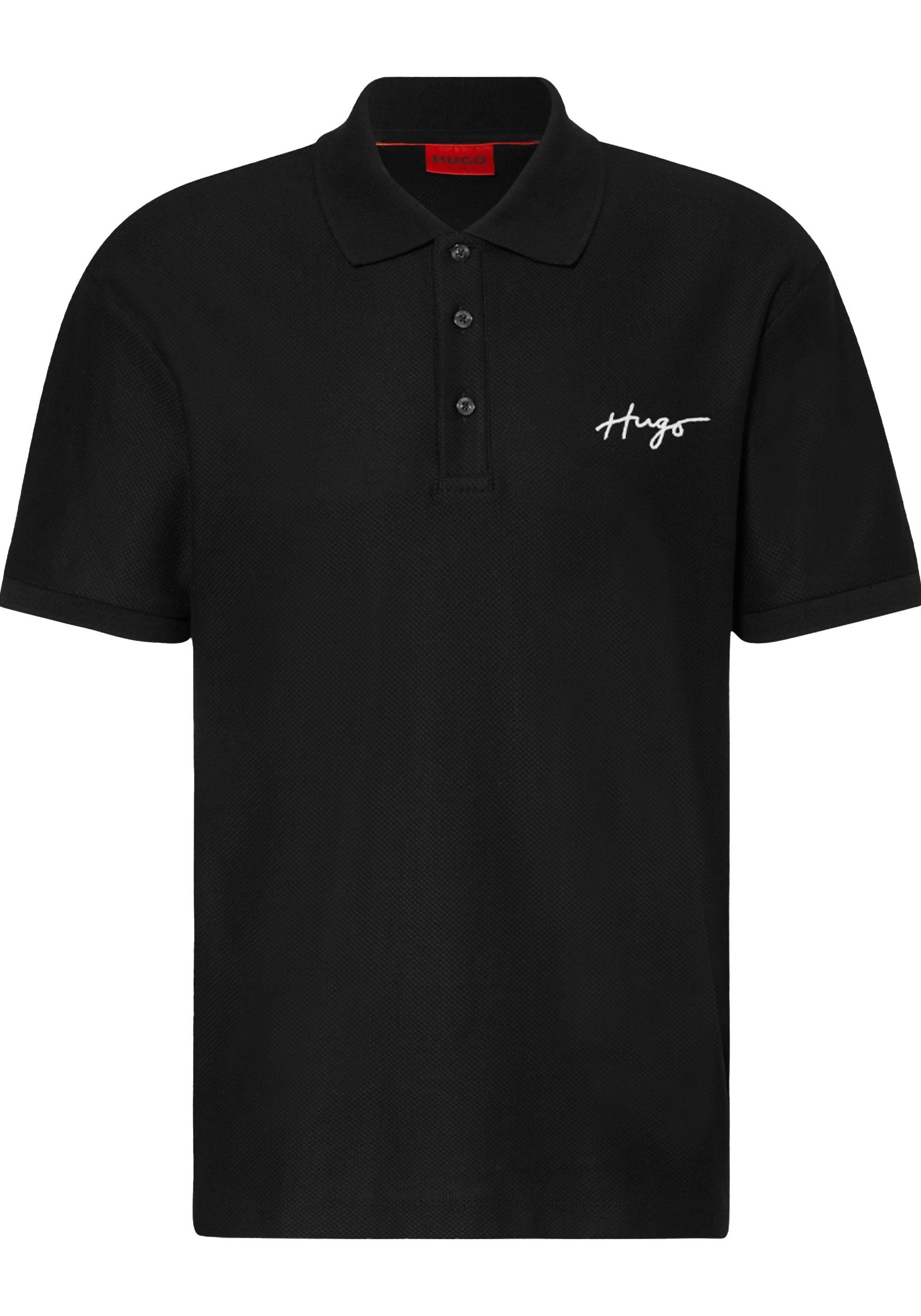 HUGO Poloshirt Daipo Herren kurzarm Polo Hugo Boss mit gestickten Logo auf der Brust