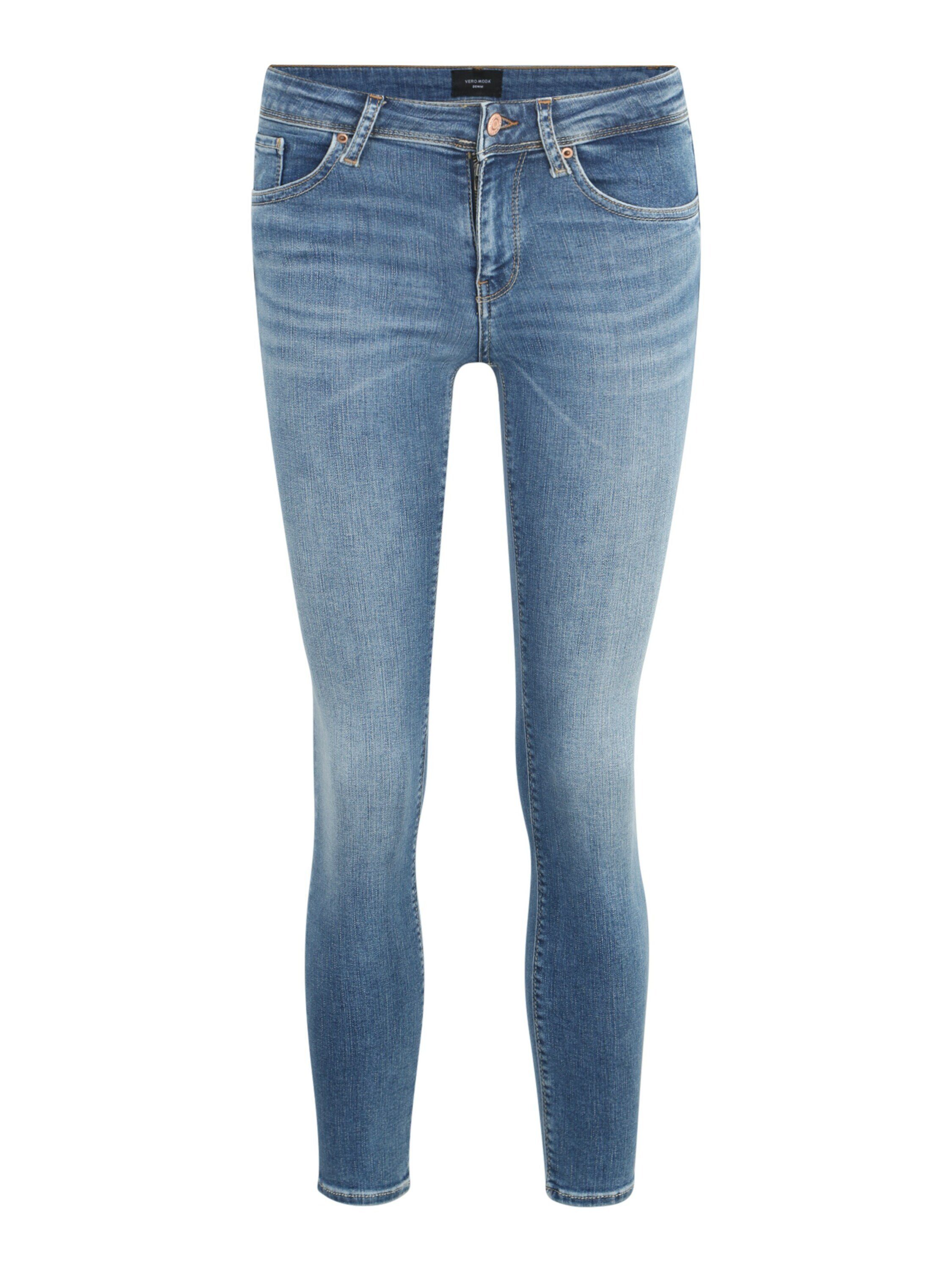 Vero Moda Petite Skinny-fit-Jeans Lux (1-tlg) Plain/ohne Details