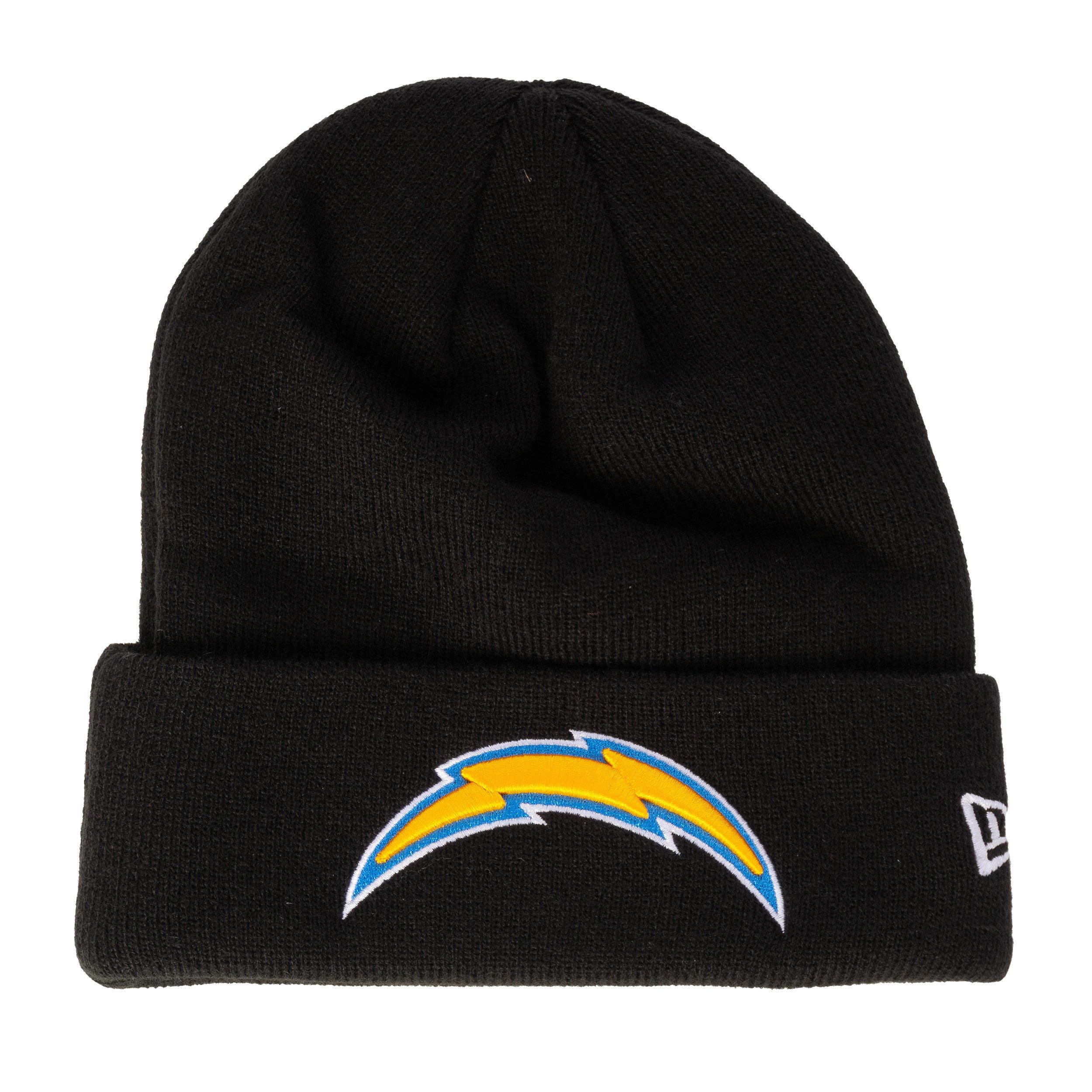New Era Strickmütze Mütze New Era NFL Los Angeles Chargers breiter Umschlag