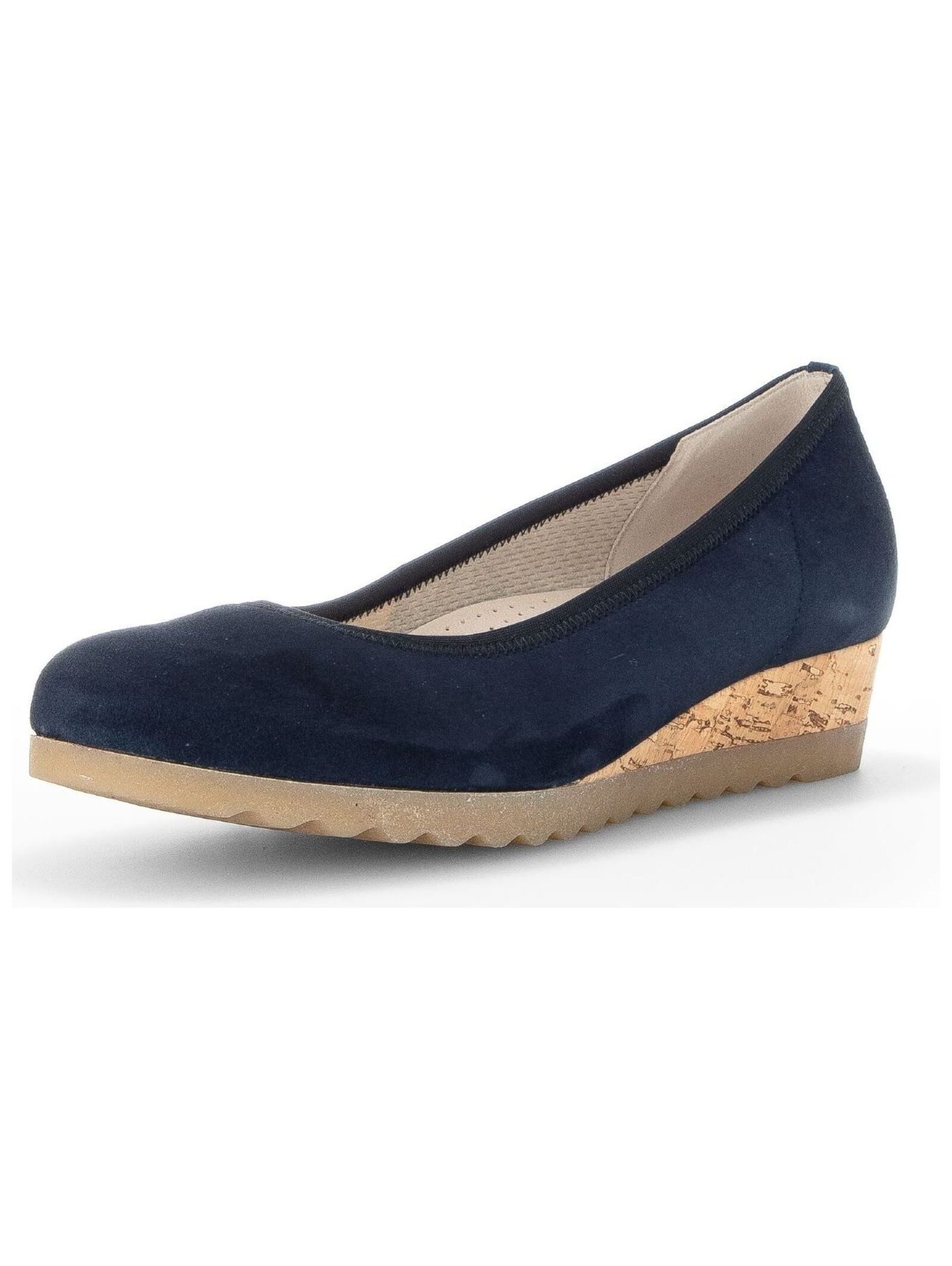 Gabor Pumps Veloursleder Keilpumps günstig online kaufen