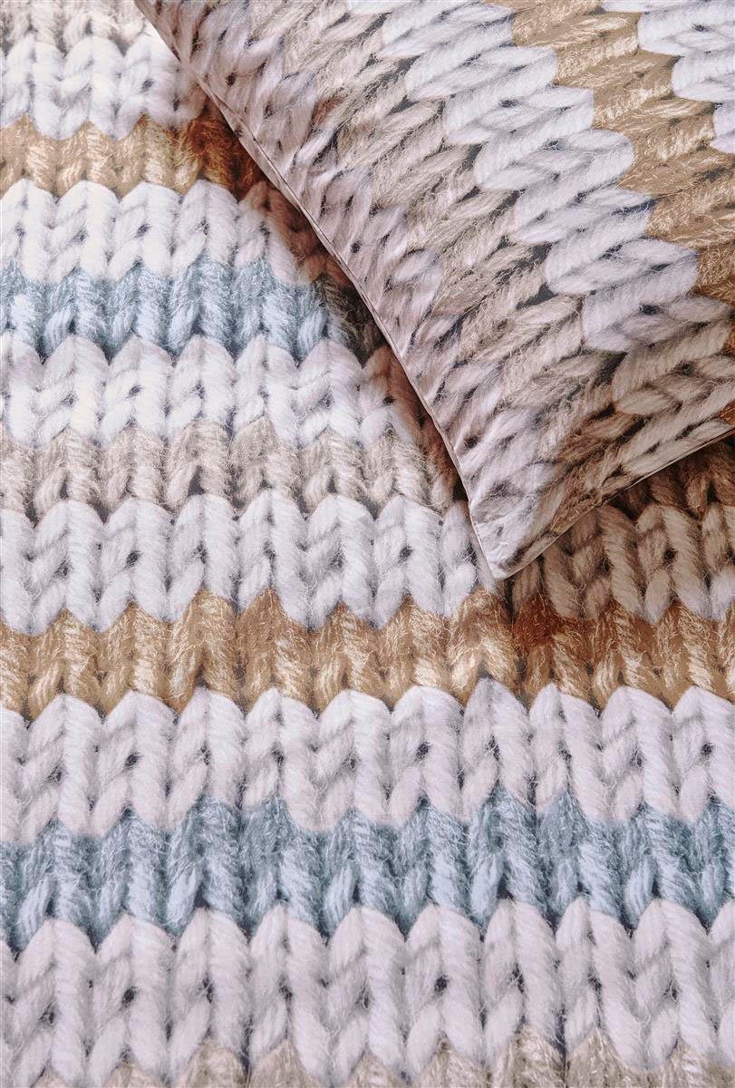 Beddinghouse Bettwäsche Beddinghouse Warm Stripes, Renforcé, 2 teilig