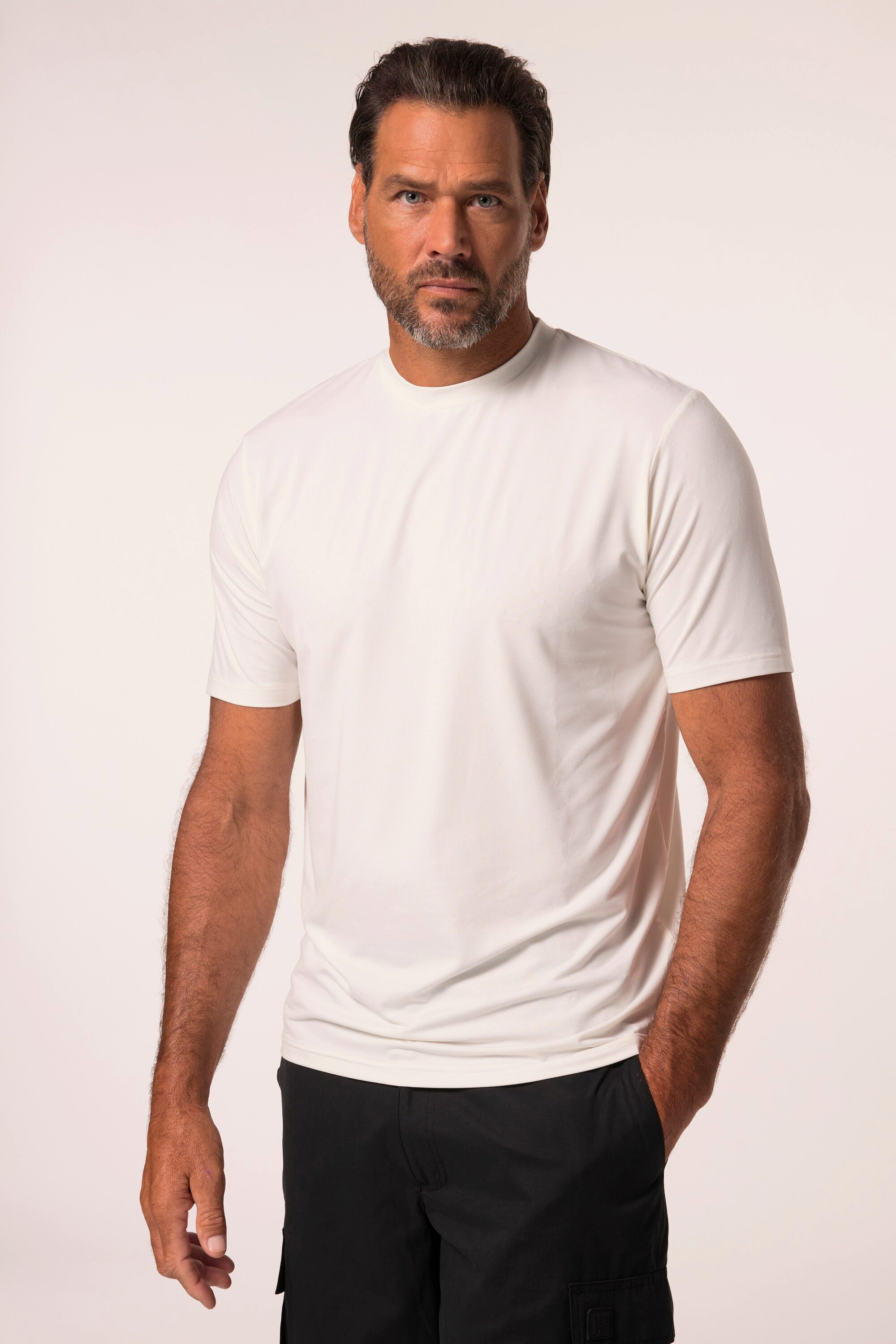 JP1880 T-Shirt T-Shirt Halbarm Rundhals UV-Schutz günstig online kaufen