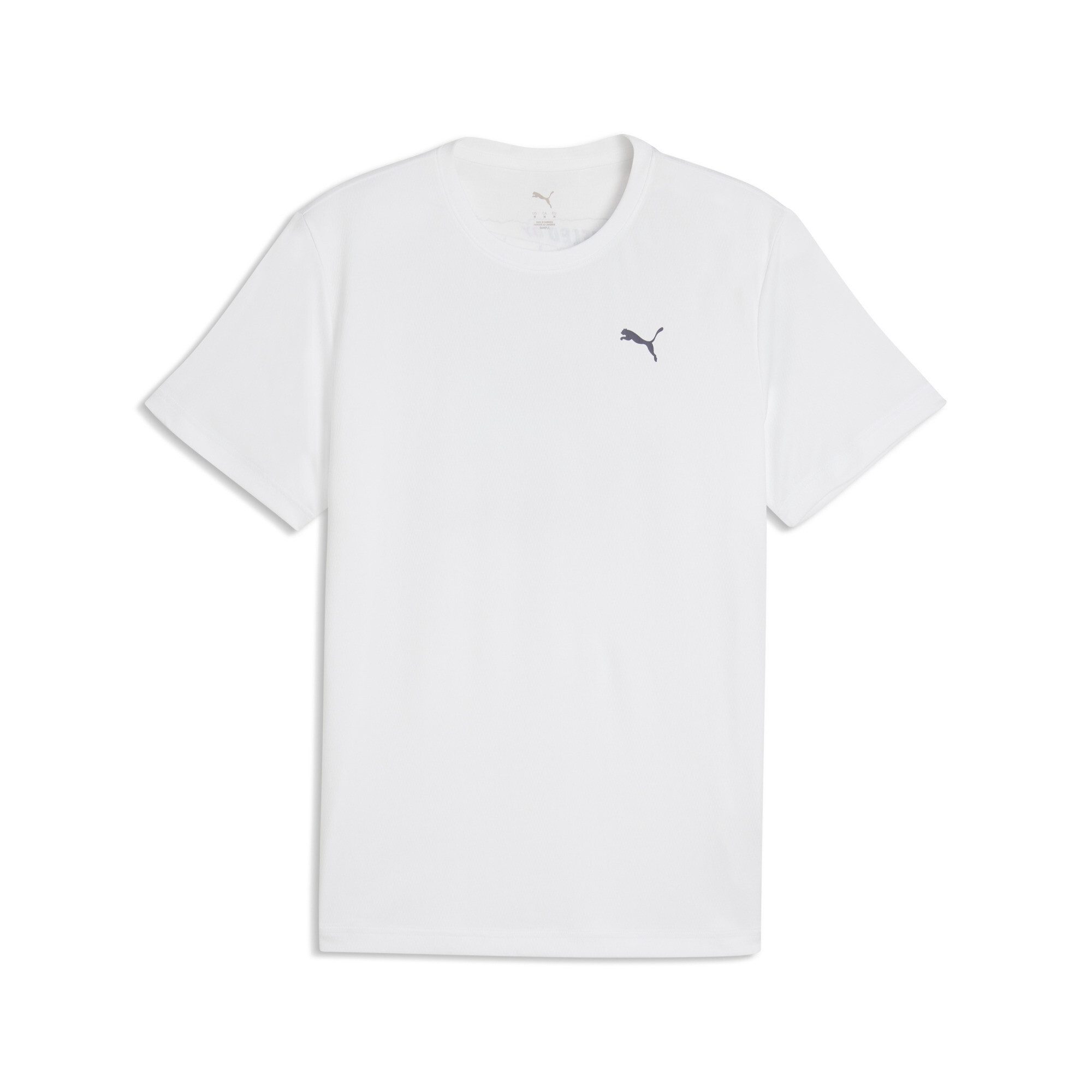 PUMA Laufshirt M RUN NITRO GRAPHIC TEE mit Rundhalsausschnitt, atmungsaktiv, schnelltrocknend