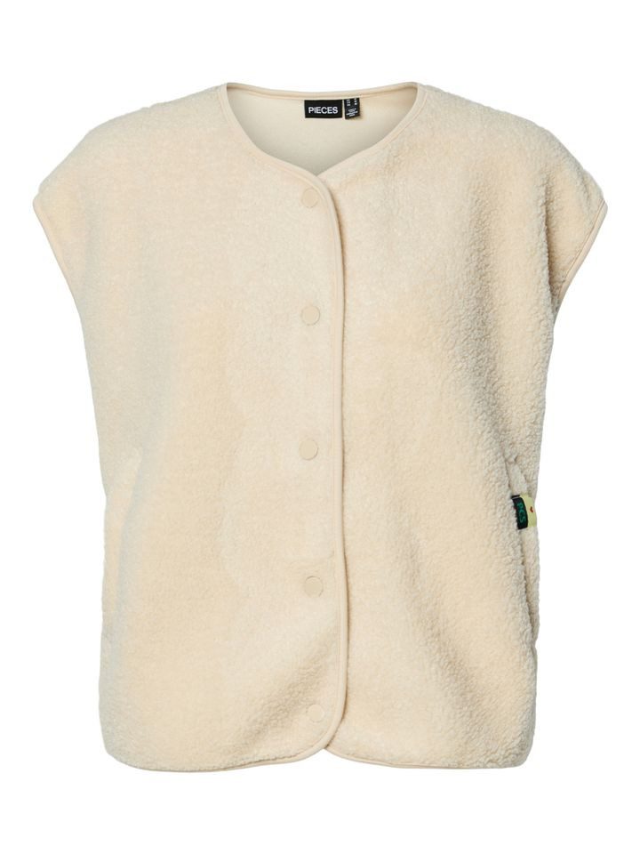 pieces Plüschweste - stylische Teddyweste - günstig online kaufen