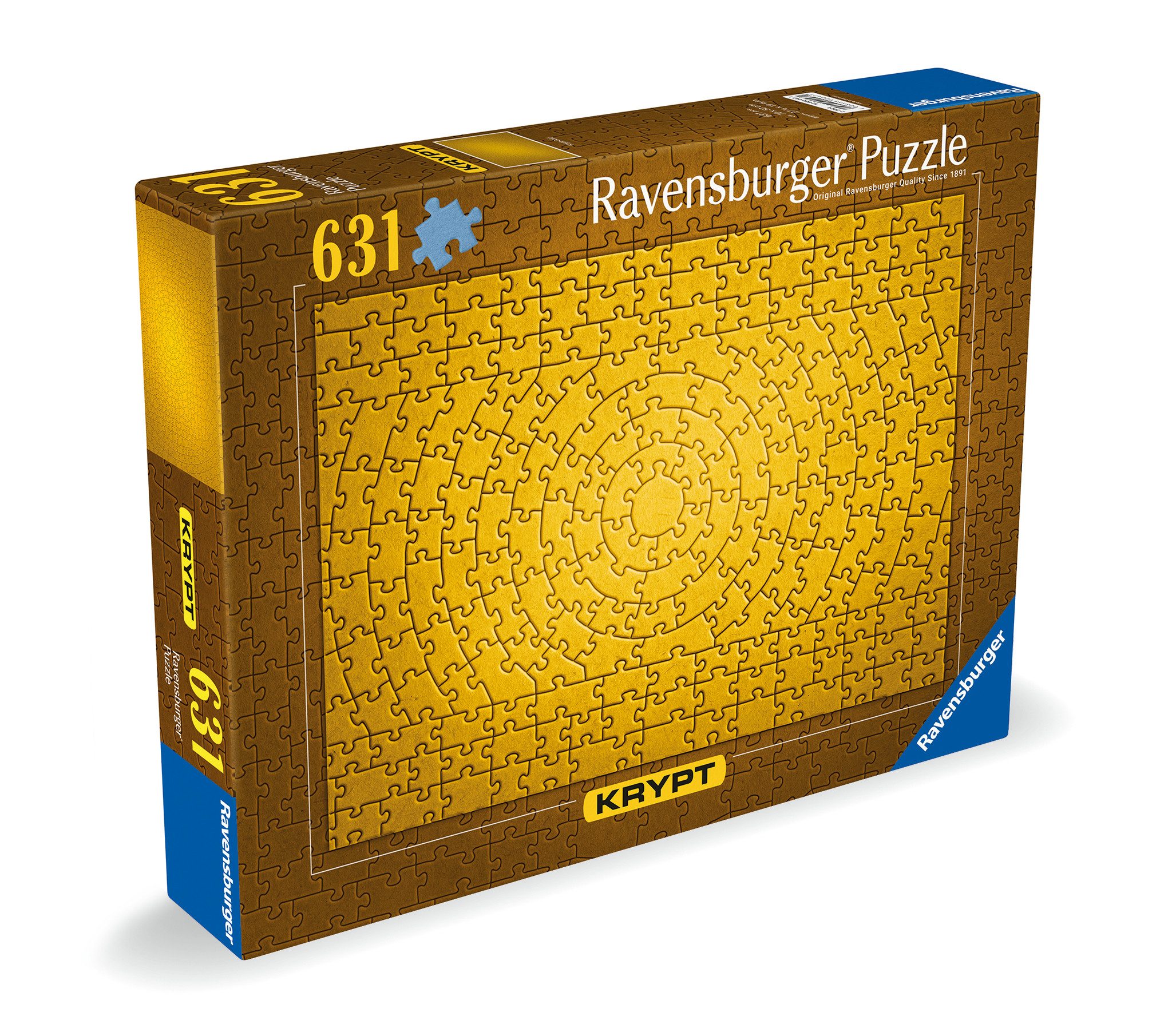 Ravensburger Verlag GmbH Puzzle Ravensburger, Krypt Gold, 631 Teile Puzzle, 631 Puzzleteile
