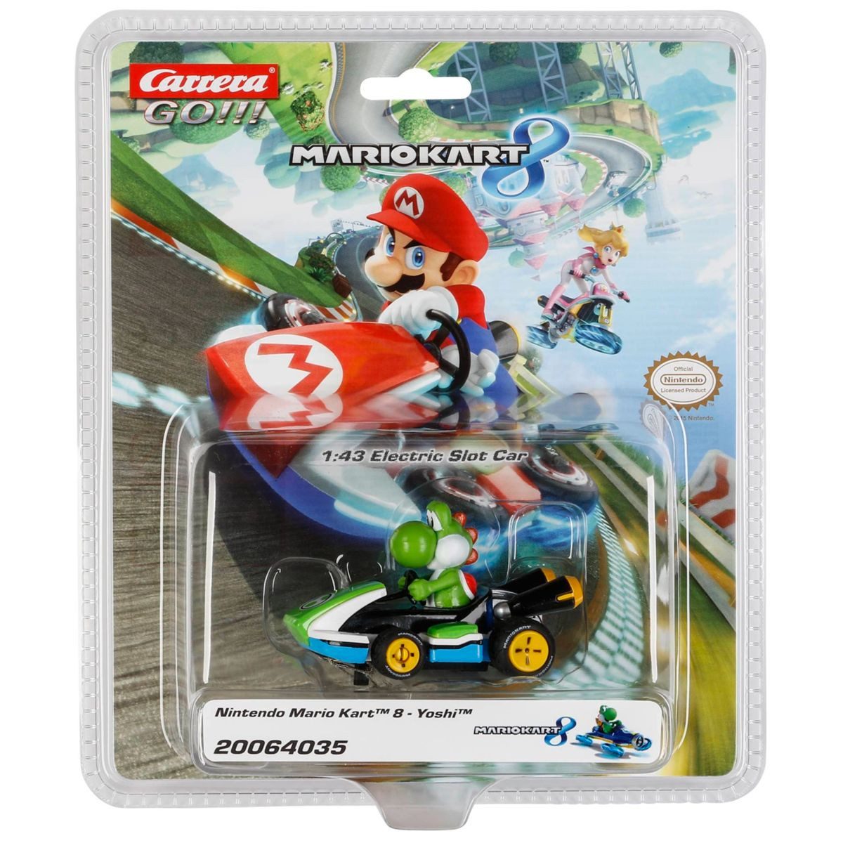 Carrera® Rennbahn-Auto GO!!! 64035 Nintendo Mario Kart 8 - Yoshi