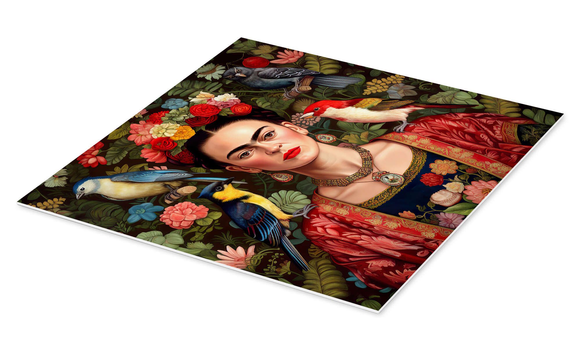 Posterlounge Wandbild Frida Kahlo mit exotischen günstig online kaufen