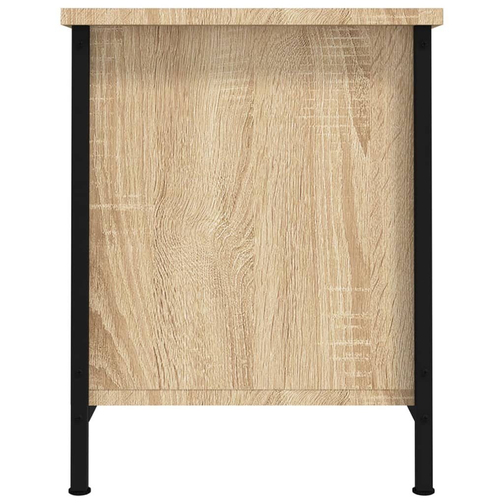 Sonoma-Eiche 60x35x45 TV-Schrank Türen mit furnicato Holzwerkstoff cm