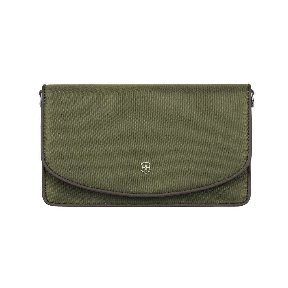 Victorinox Clutch Crossbody Victoria 2.0 Olive Portemonnaie Handtasche Schultertasche