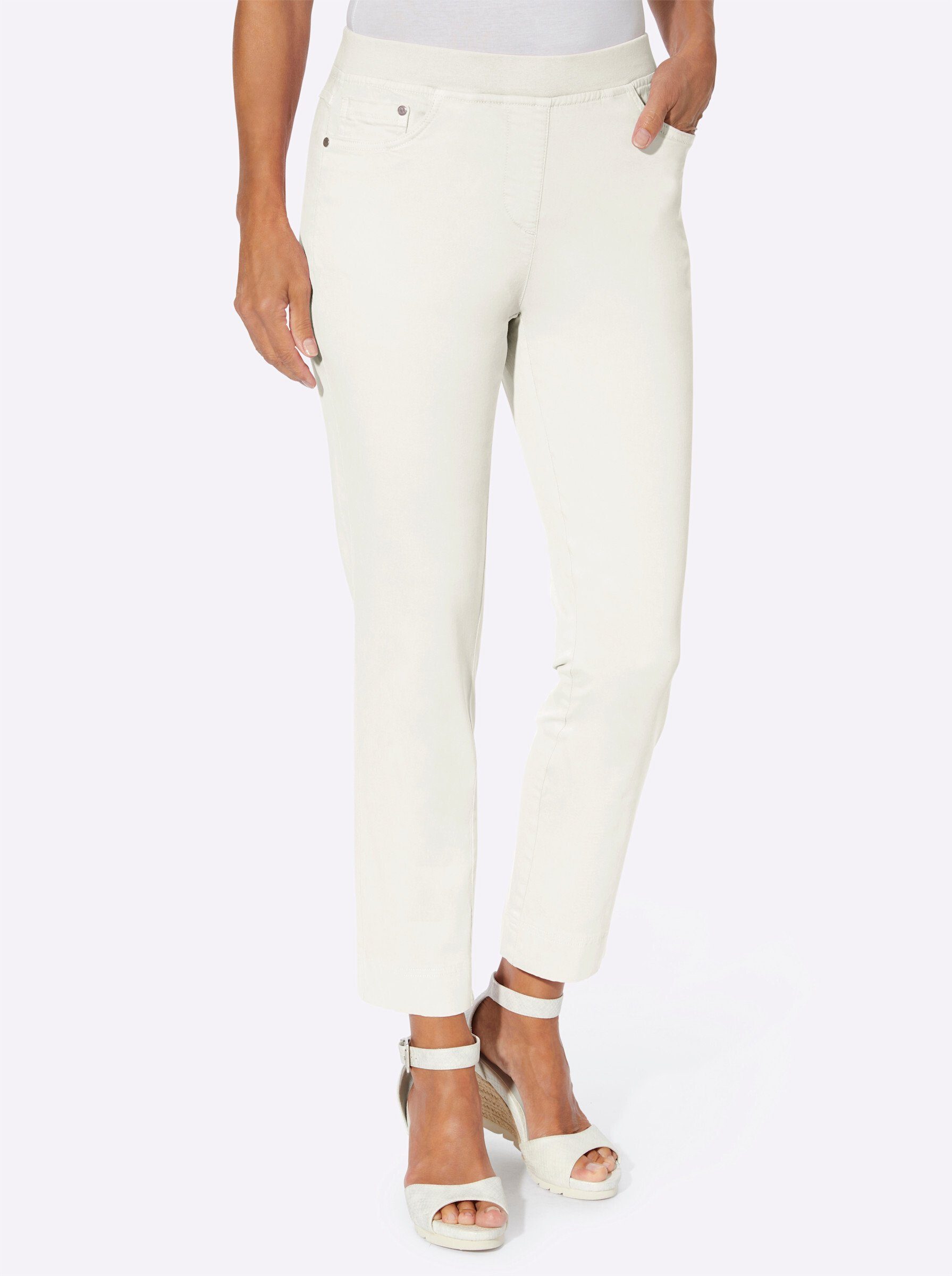 Witt Jeansshorts 7/8-Jeans komfortabel