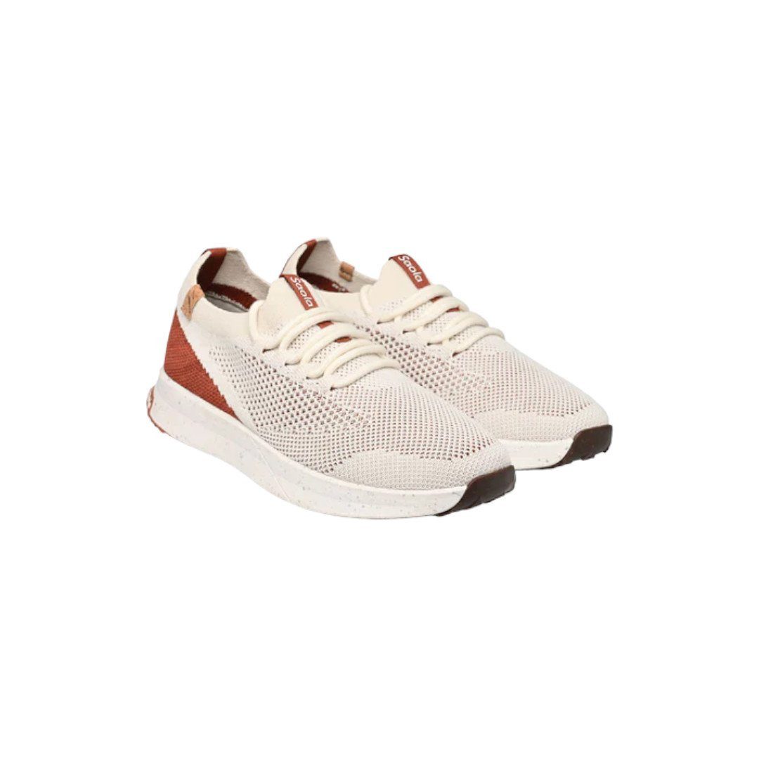 SAOLA Tsavo 2.0 weiss/burgund Damen Sneaker