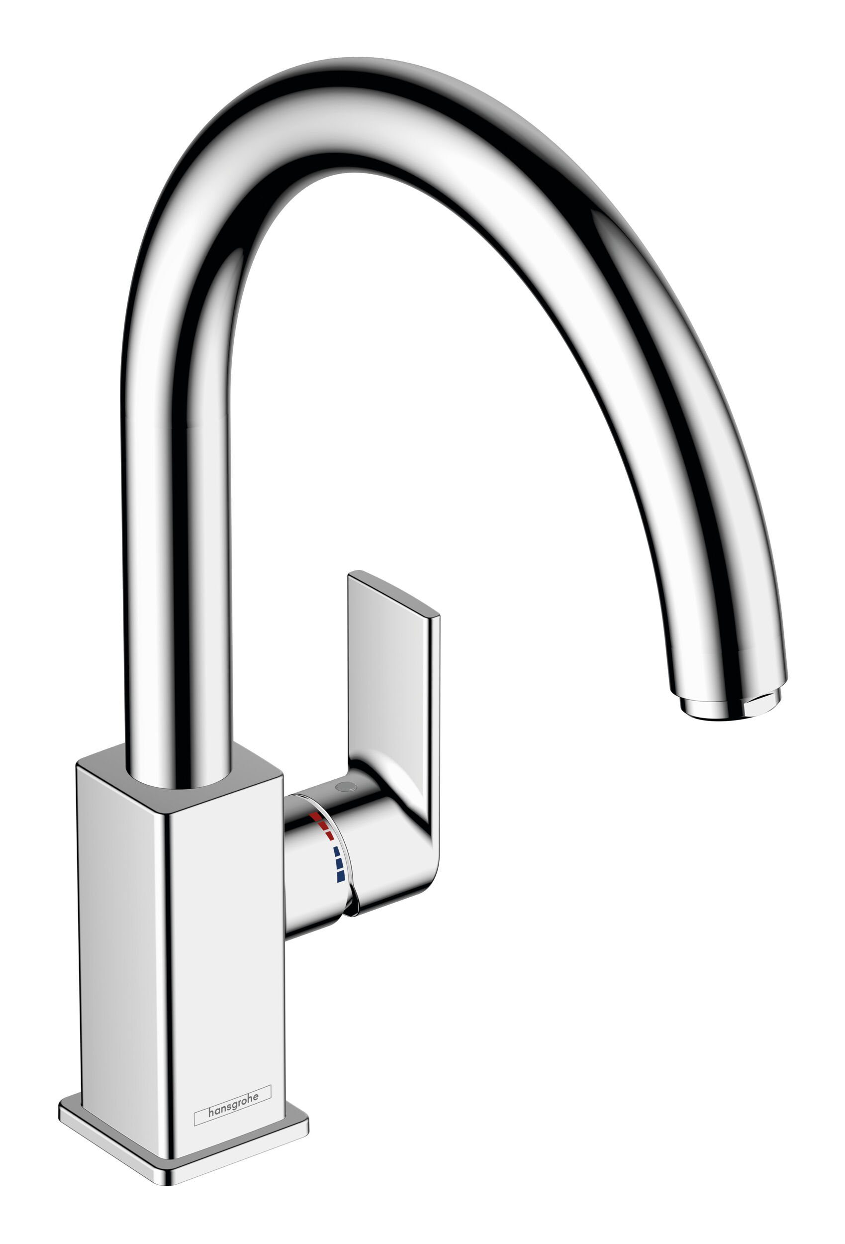 hansgrohe Küchenarmatur Vernis 210 M35 Chrom - Einhebel-Küchenmischer 1jet Shape