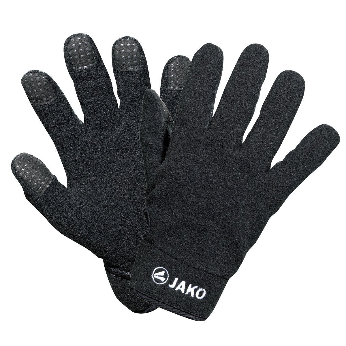 Jako Feldspielerhandschuhe Fleece (100% Polyester, schnelltrocknend) schwar günstig online kaufen