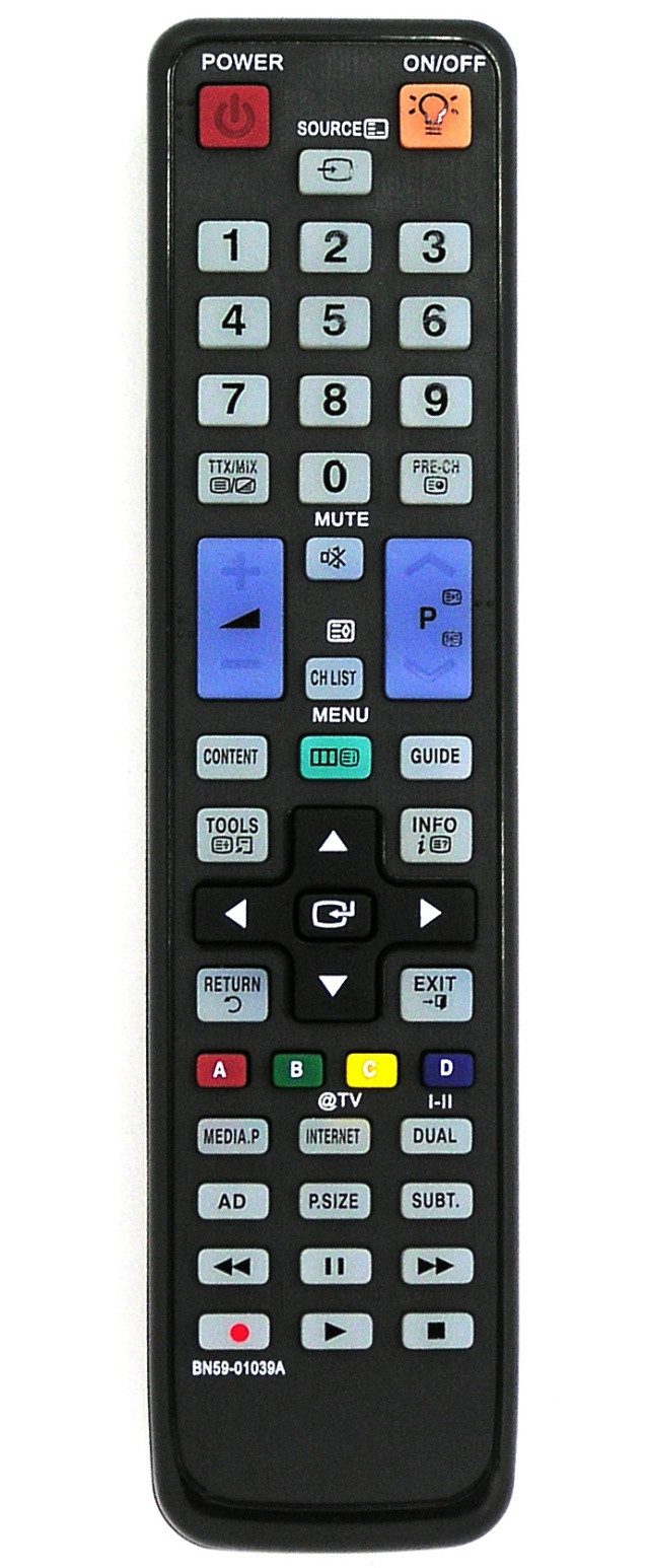 Alltro Ersatz Fernbedienung für Samsung BN59-01039A / BN5901039A TV Fernbedienung