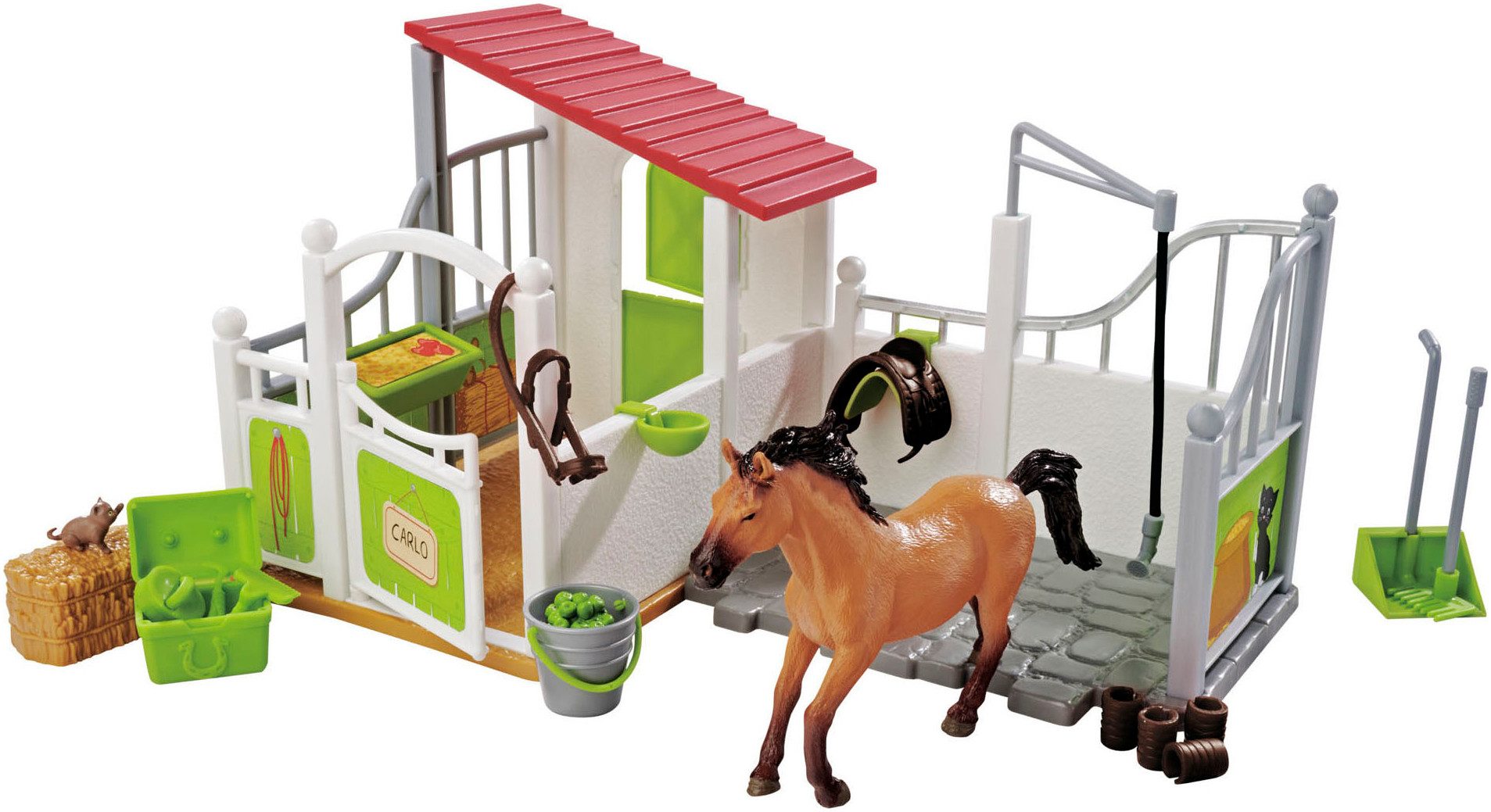 SIMBA Spielwelt Pferdebox und Waschplatz mit günstig online kaufen