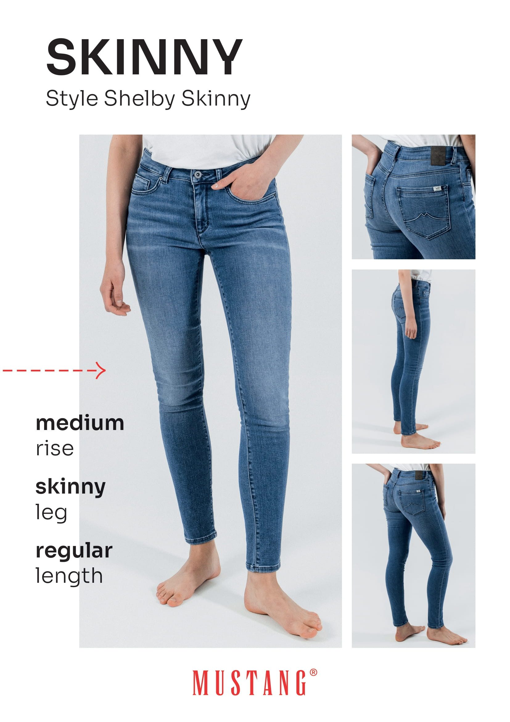 MUSTANG Slim-fit-Jeans Shelby Slim Boot im Five-Pocket Style