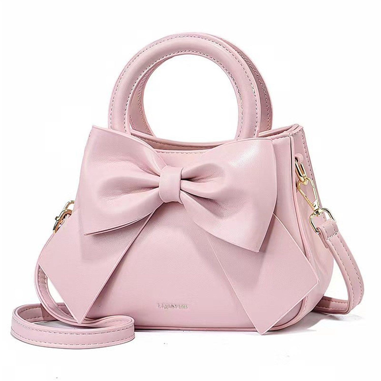 autolock Henkeltasche Henkeltasche, Crossbody, mit Top Carry Handle und Cute Bow Knot