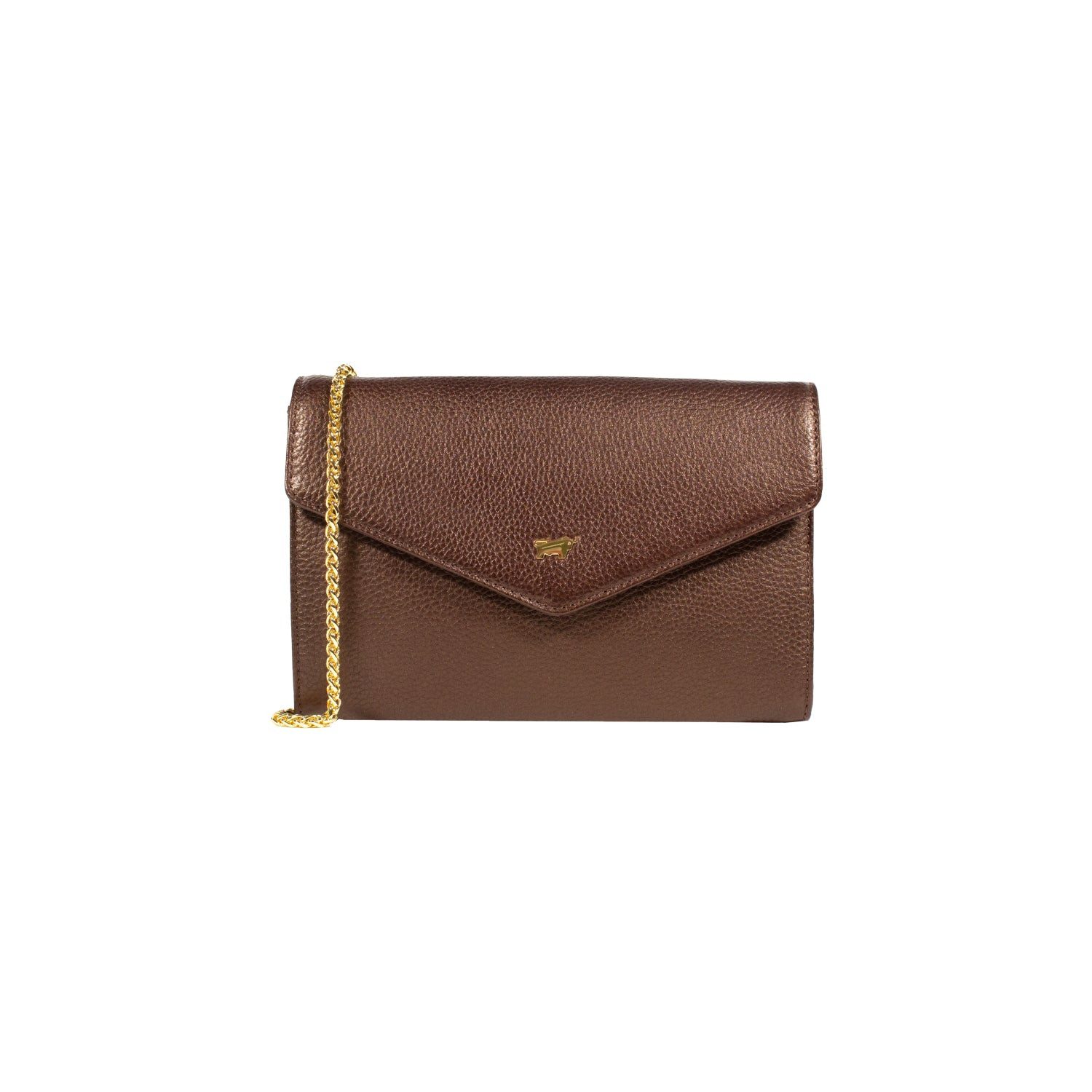 Braun Büffel Handtasche ALESSIA Clutch grizzly