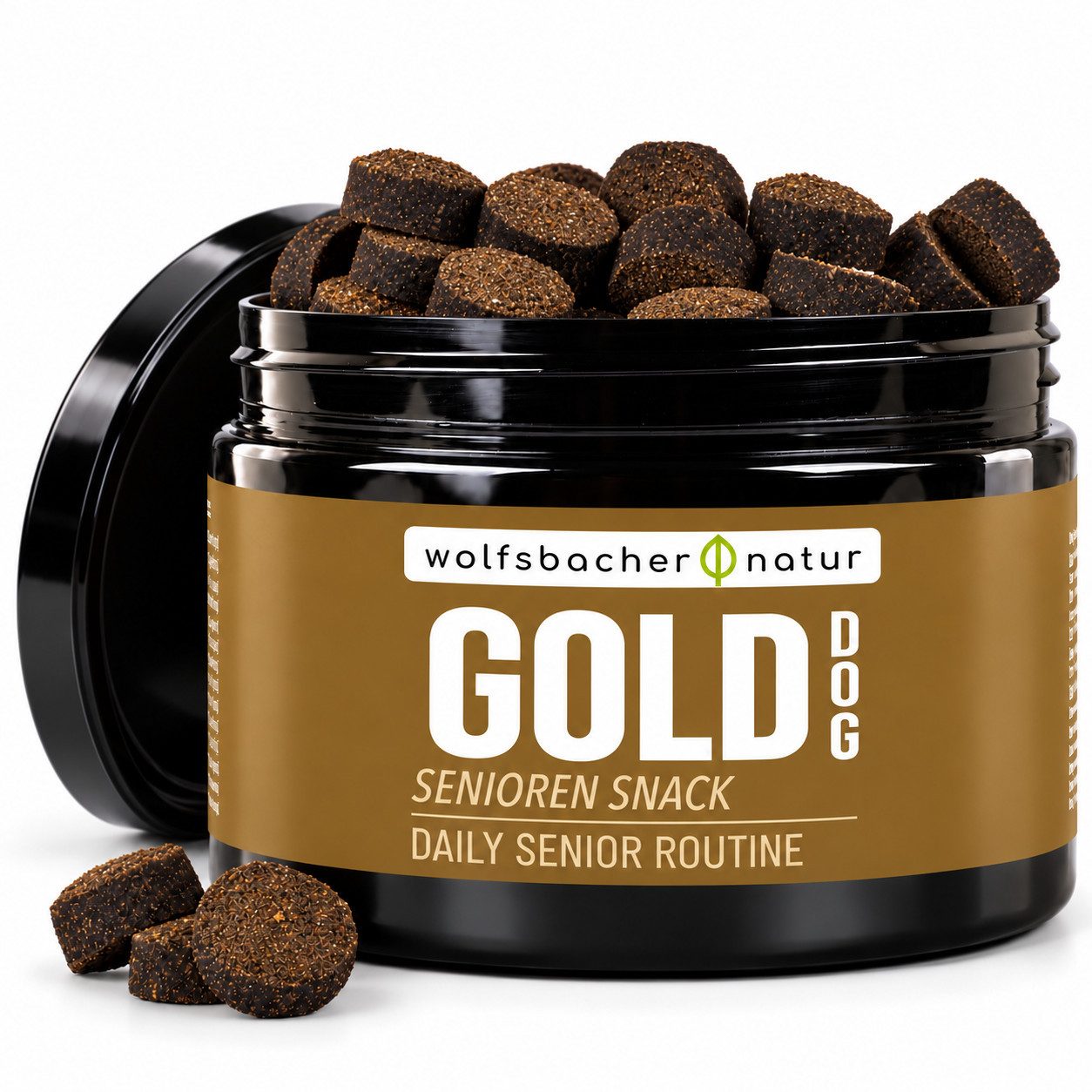 Wolfsbacher Natur Gold Leckerli - Snack mit Funktion für Hunde, für: Hund