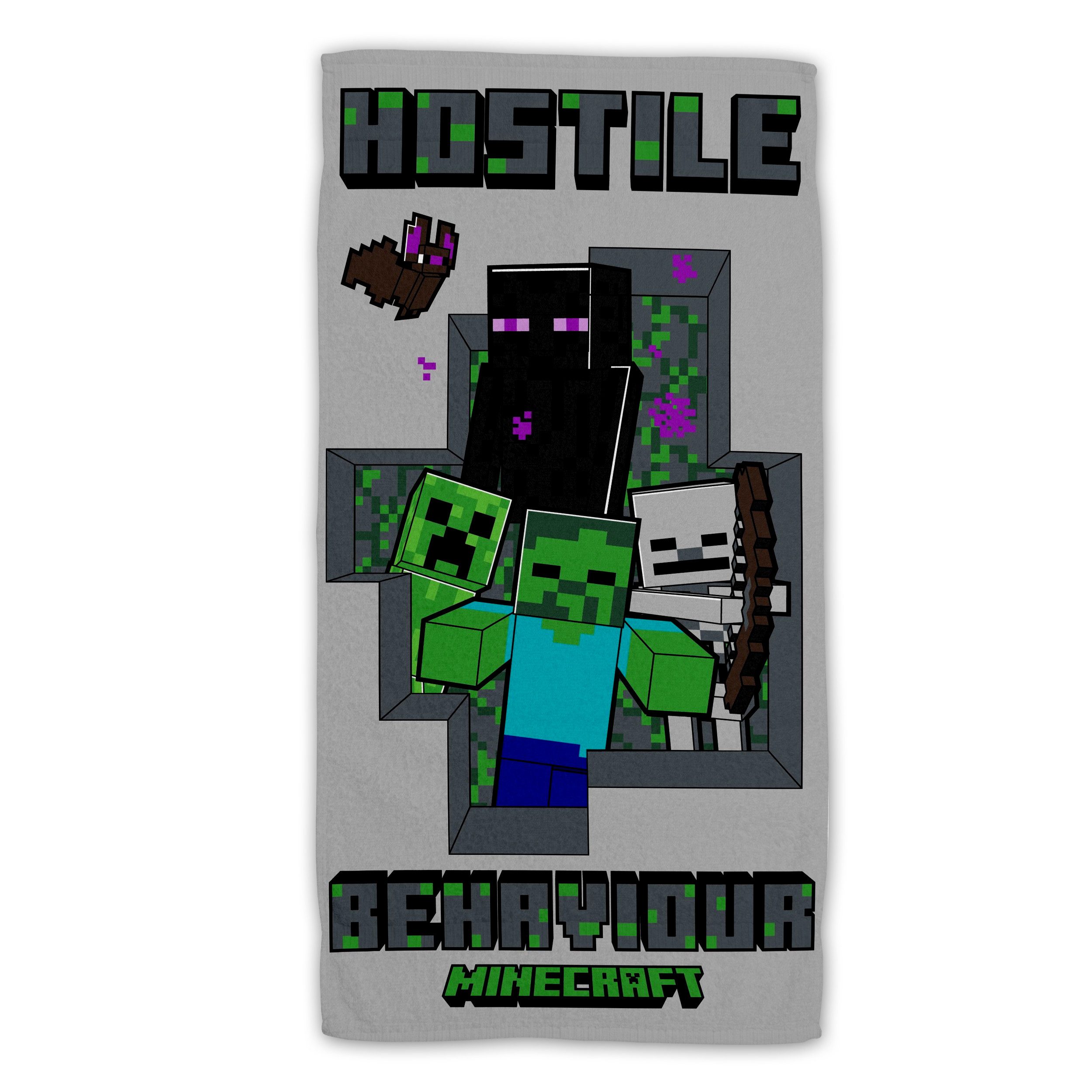 Minecraft Strandtuch Baumwolle Strandtuch Frottee Badetuch günstig online kaufen