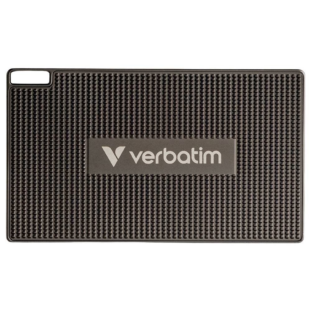 Verbatim Metal Mini 1 TB Externe SSD USB-C® (USB 3.2 Gen 2x2) Schwarz 32031 externe SSD (1 TB), Metall-Gehäuse