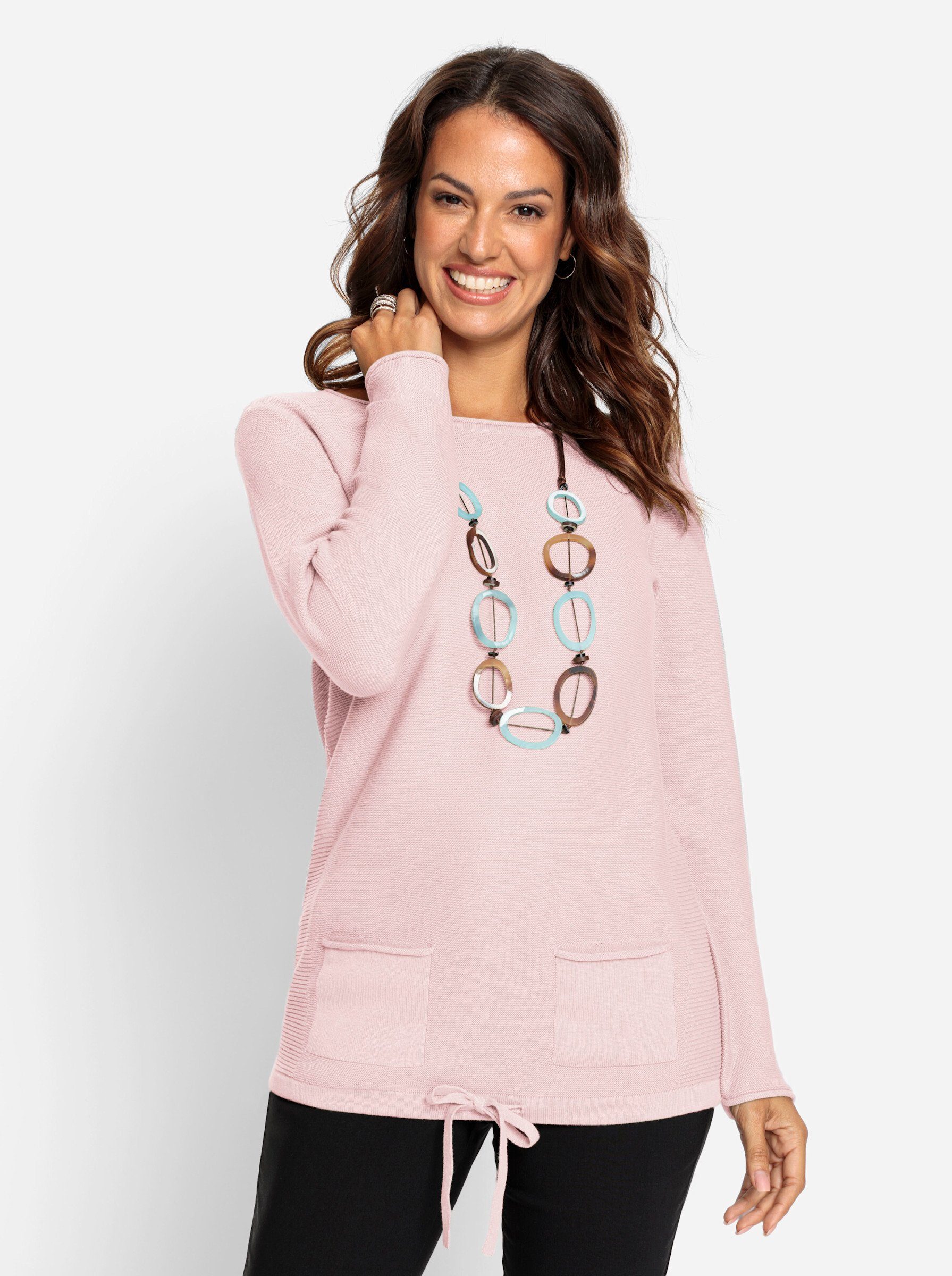 Witt Strickpullover Pullover Langarm Feinstrick, Links-Strick günstig online kaufen