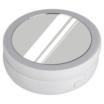 DOPWii Kosmetikspiegel LED Kosmetikspiegel,mit Licht,doppelseitiger,1-10 fache Vergrößerung
