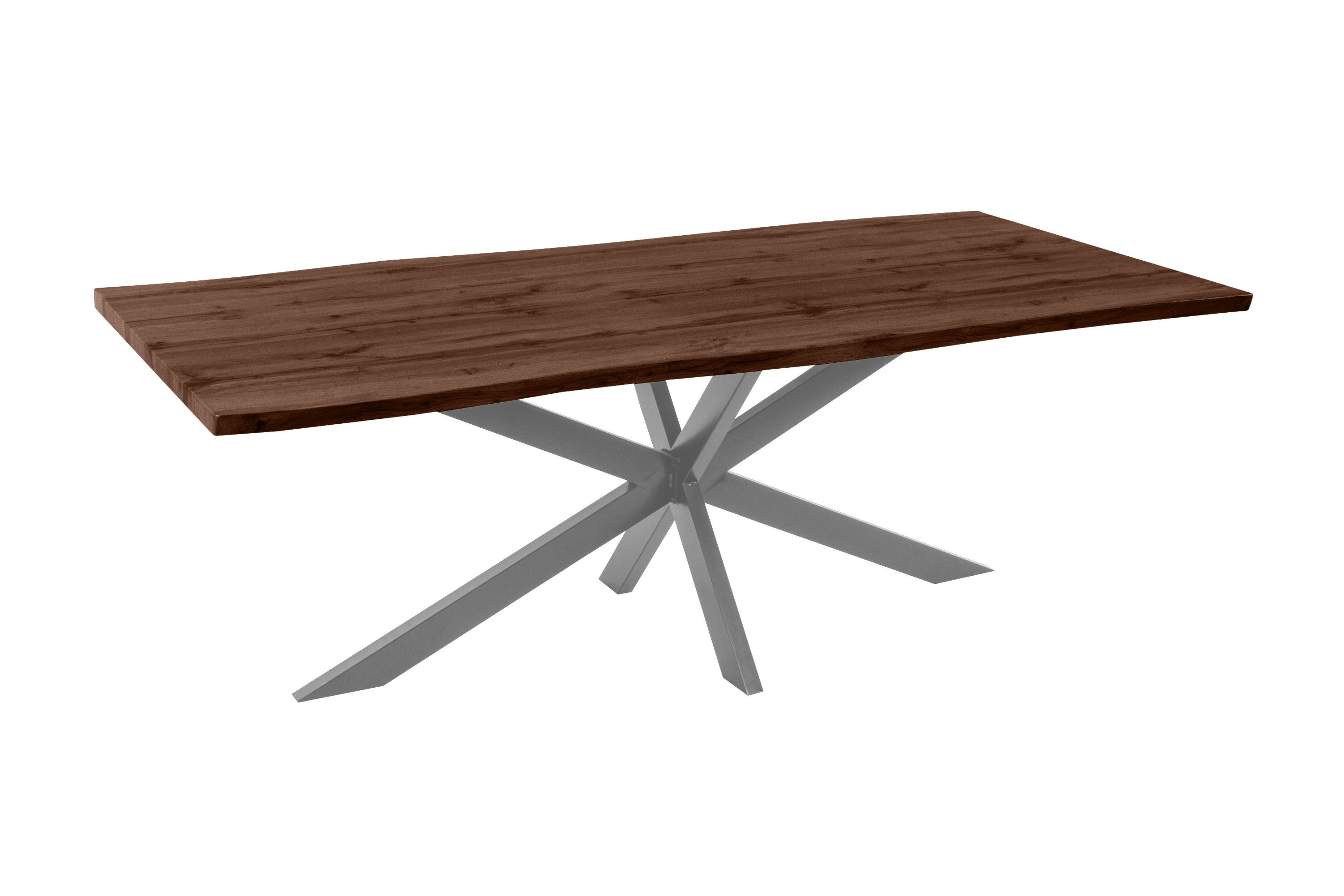 Loreno® Esstisch Josy, verschiedene Holz-Optik, Baumkante, günstig online kaufen