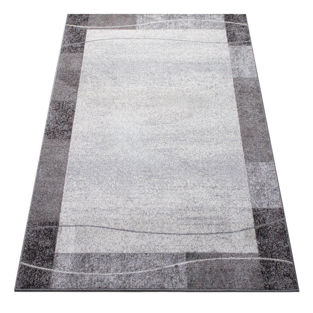 oKu-Tex Teppich Kurzflorteppich, modern, geometrisches Muster, günstig online kaufen