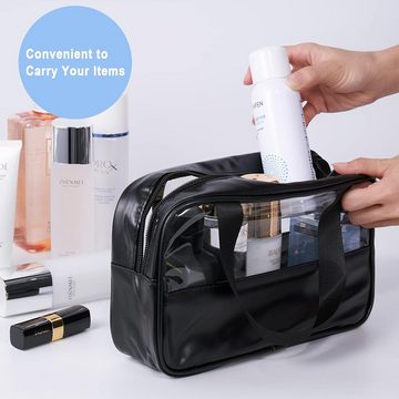 AquaBreeze Kosmetiktasche Damen-Kulturbeutel, transparente Kosmetiktasche (1-tlg), Reise-Aufbewahrungstasche, großes Fassungsvermögen und wasserdicht