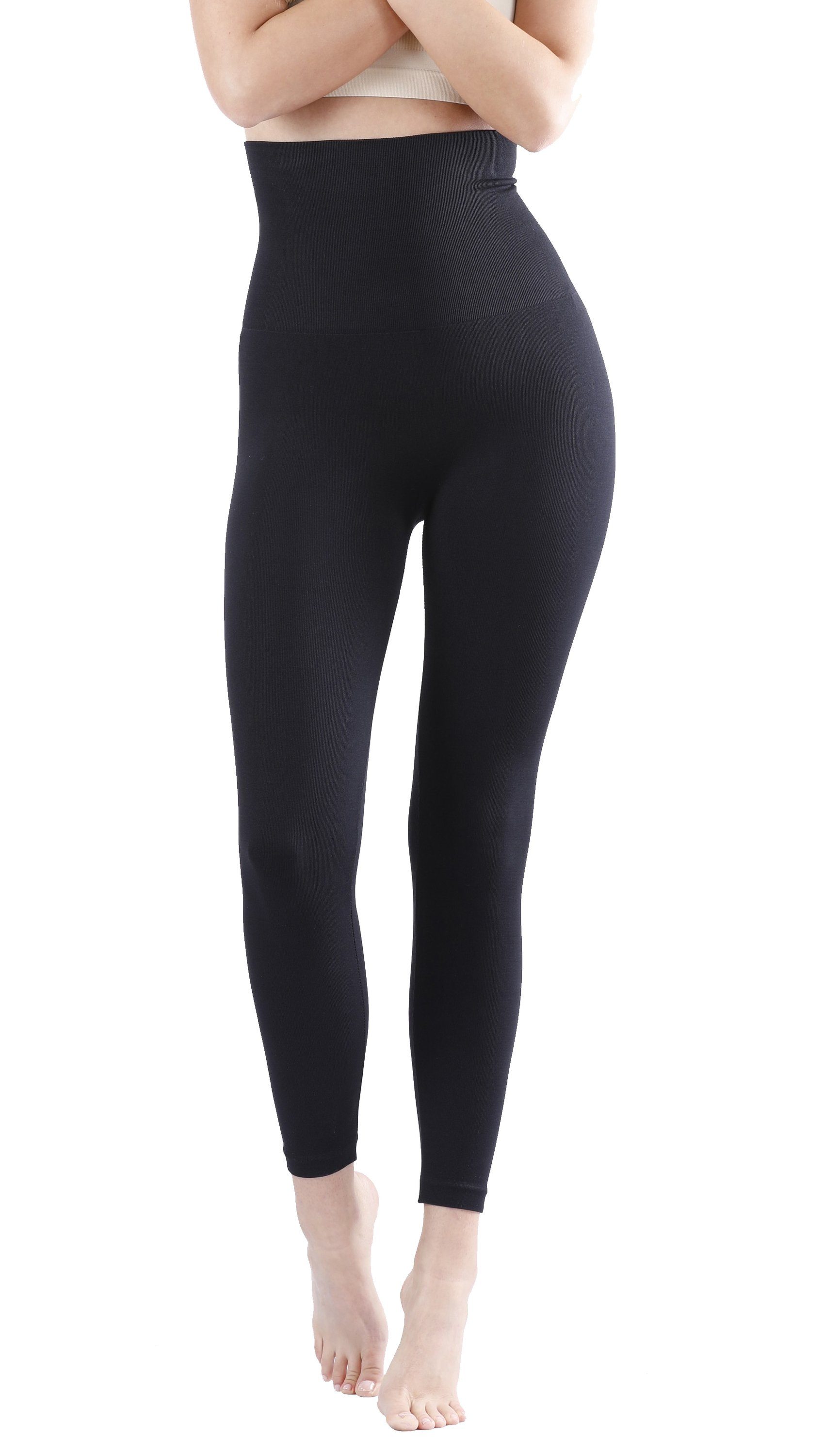 Yenita® Leggings Seamless Form-Leggings mit extra hohem Bund und Shapingeff günstig online kaufen