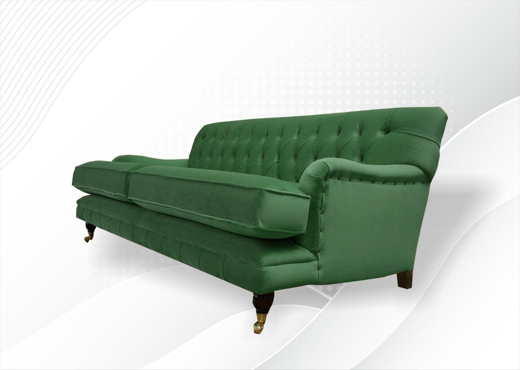 JVmoebel 3-Sitzer, Chesterfield 3 Sitzer Sofa Sofa 190 Design Couch cm