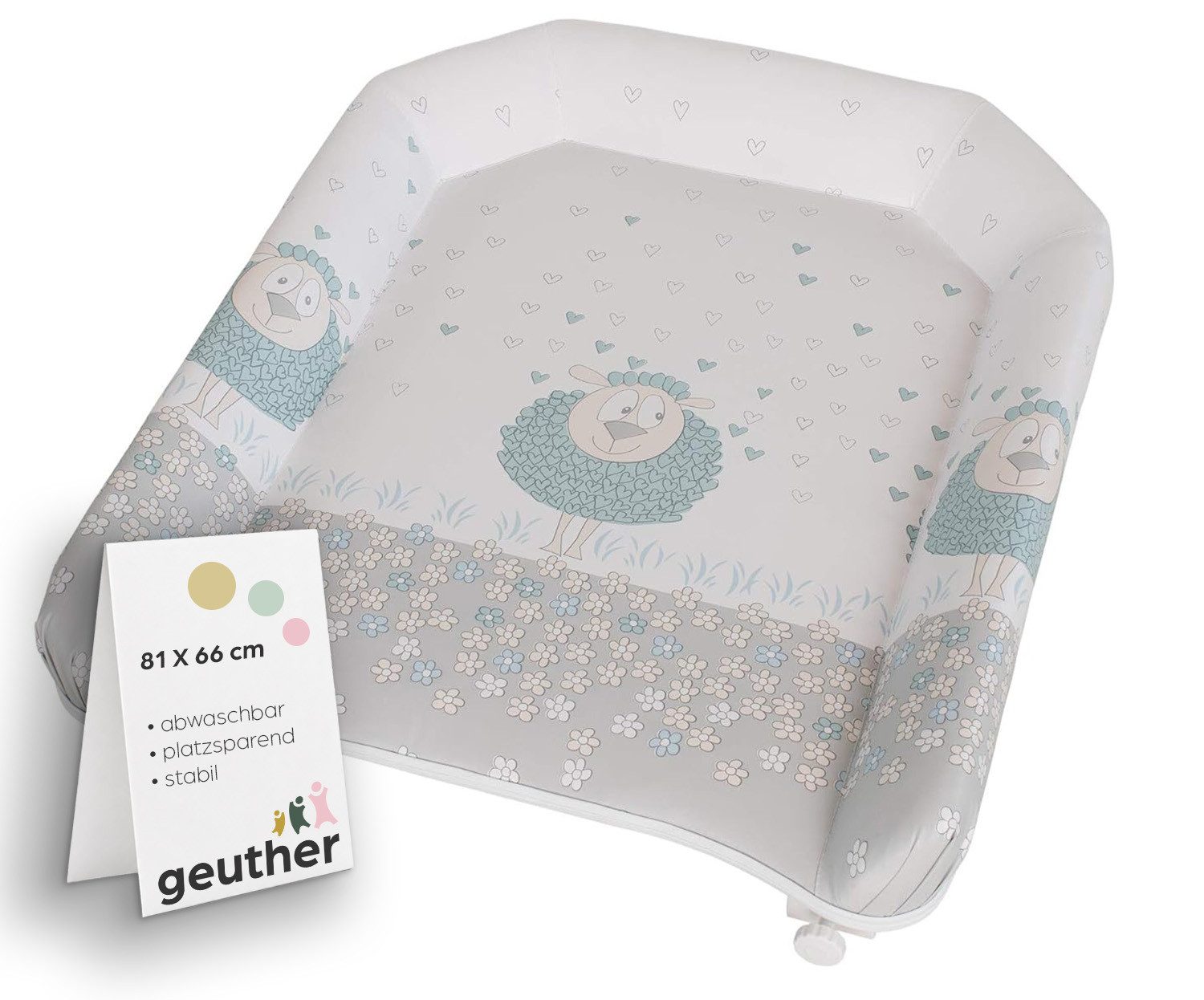 Geuther Wickelplatte Lola für Kinderbetten