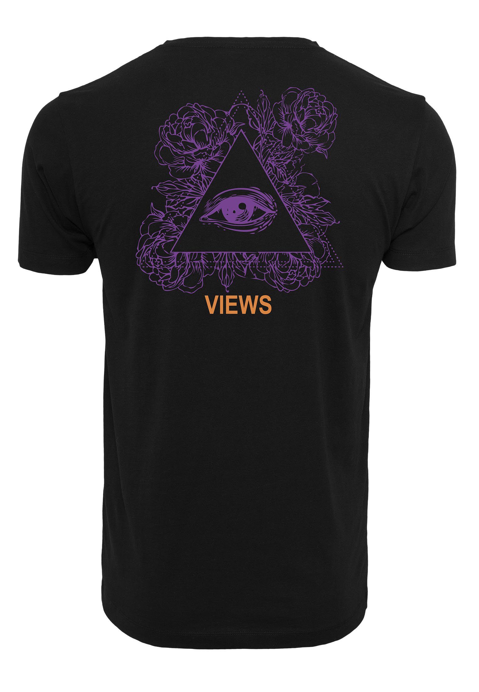 Purple Tee Views black MT714 Mister Print-Shirt