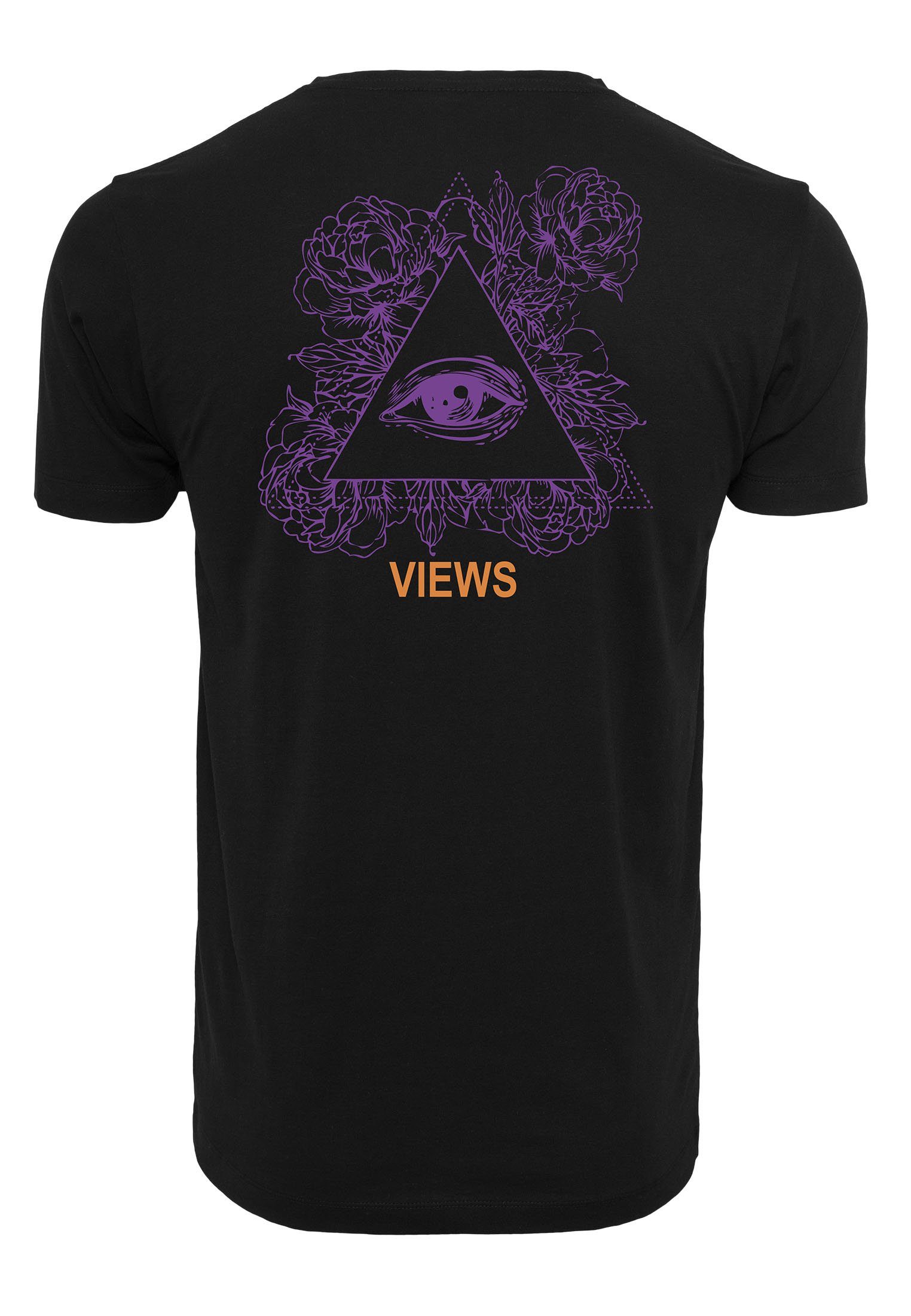 Tee Purple Print-Shirt Mister MT714 Views black