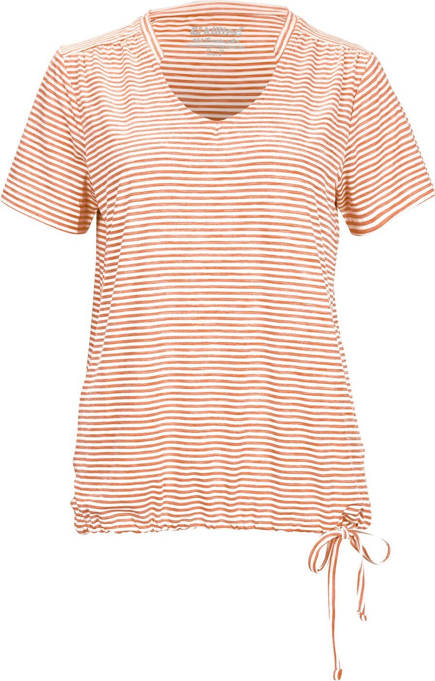 Killtec T-Shirt "WMN TSHRT F" Gestreiftes, schnelltrocknendes Funktionsshir günstig online kaufen