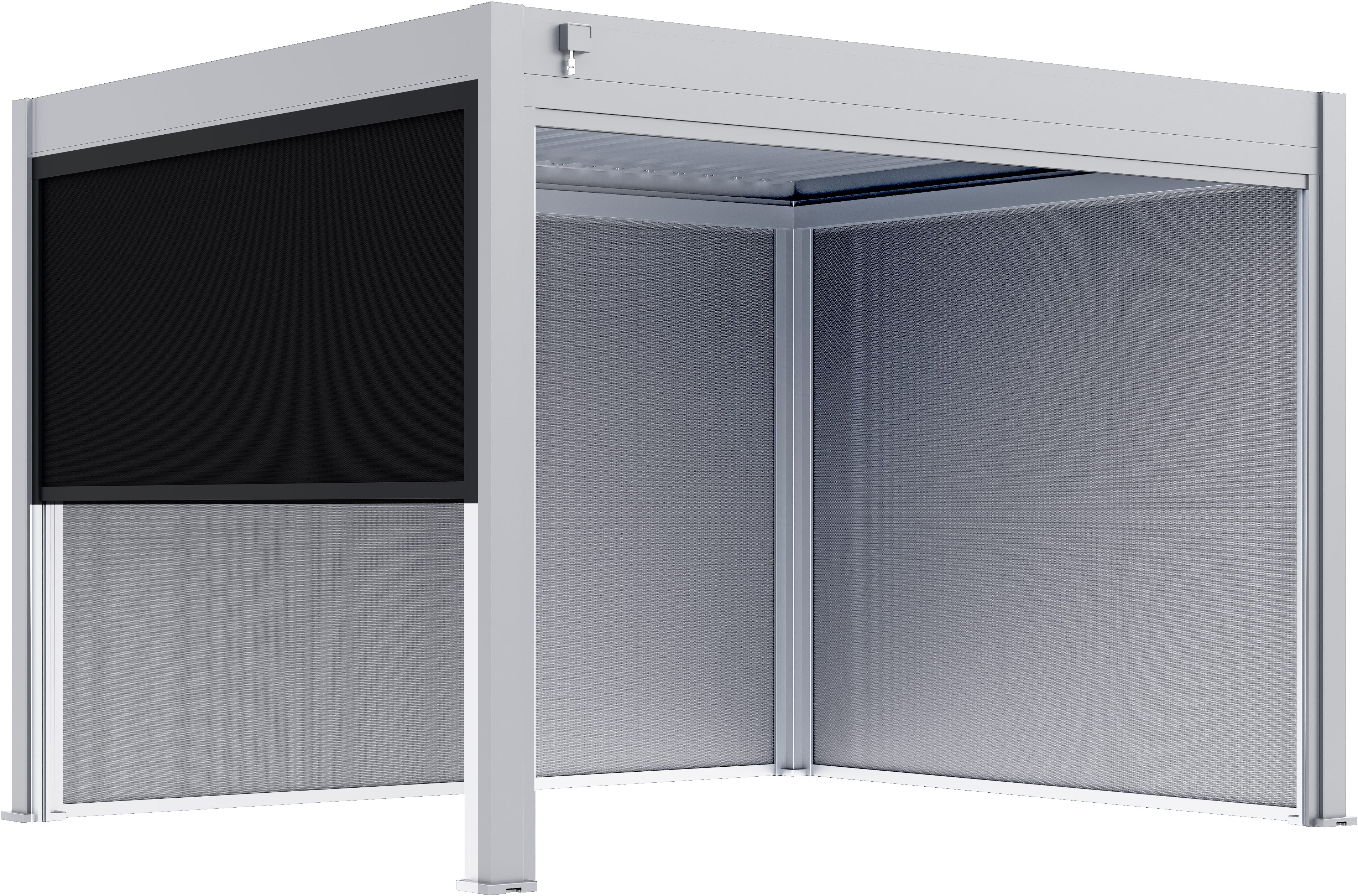 Paragon Pavillonseitenteil für Pergola Grand Tuscan 10 Grau, 279x237 cm