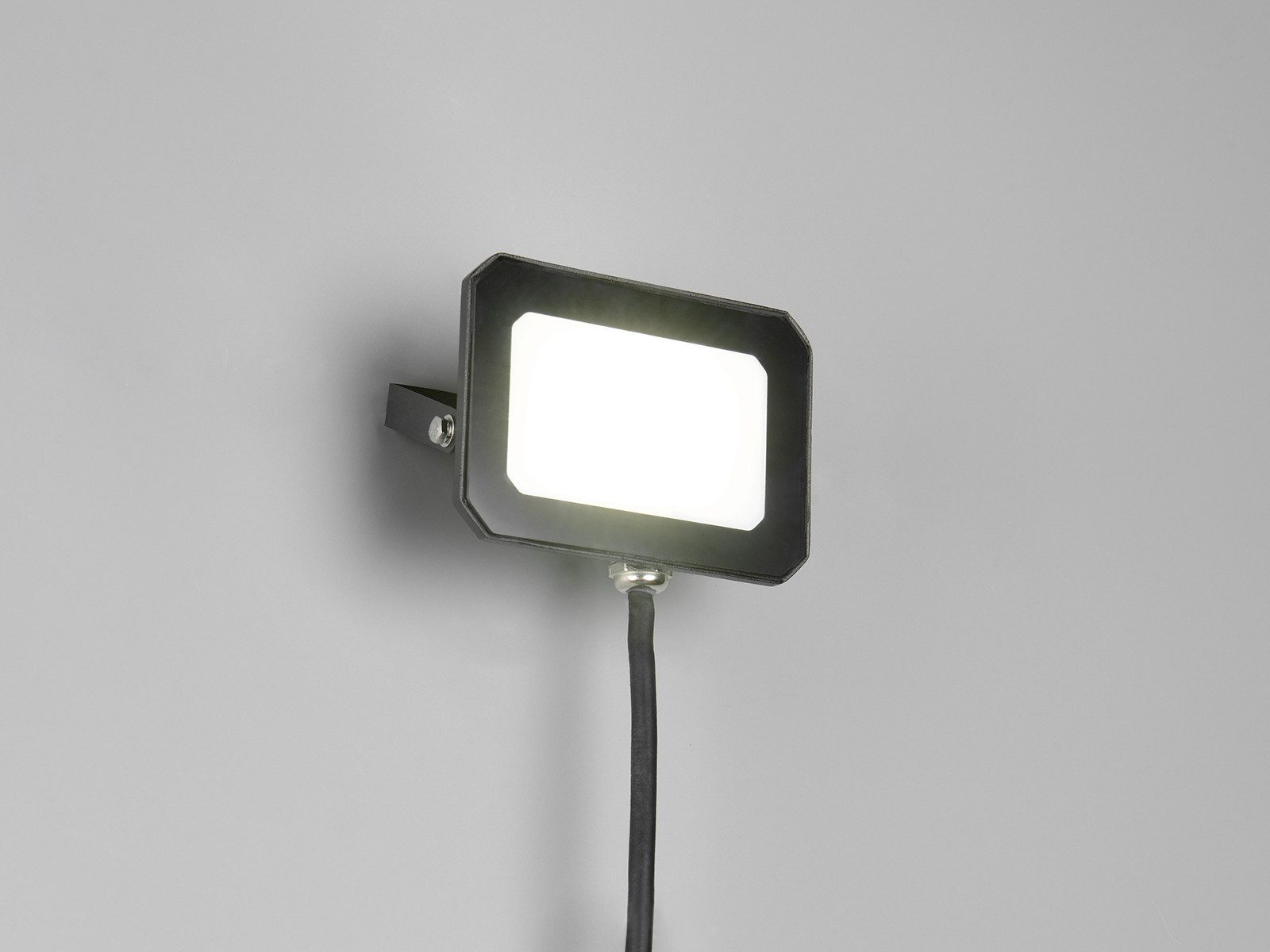 Reality Leuchten LED Flutlichtstrahler, LED fest integriert, Neutralweiß, Wand-Fluter, Scheinwerfer zur Fassadenbeleuchtung, Wandstrahler außen