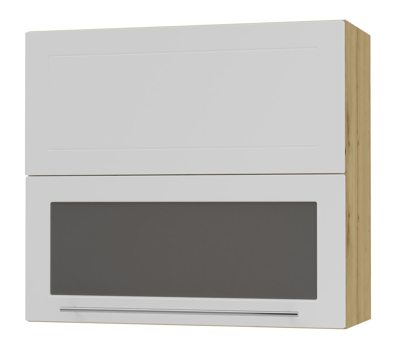 weiß matt | Korpus: eiche artisan