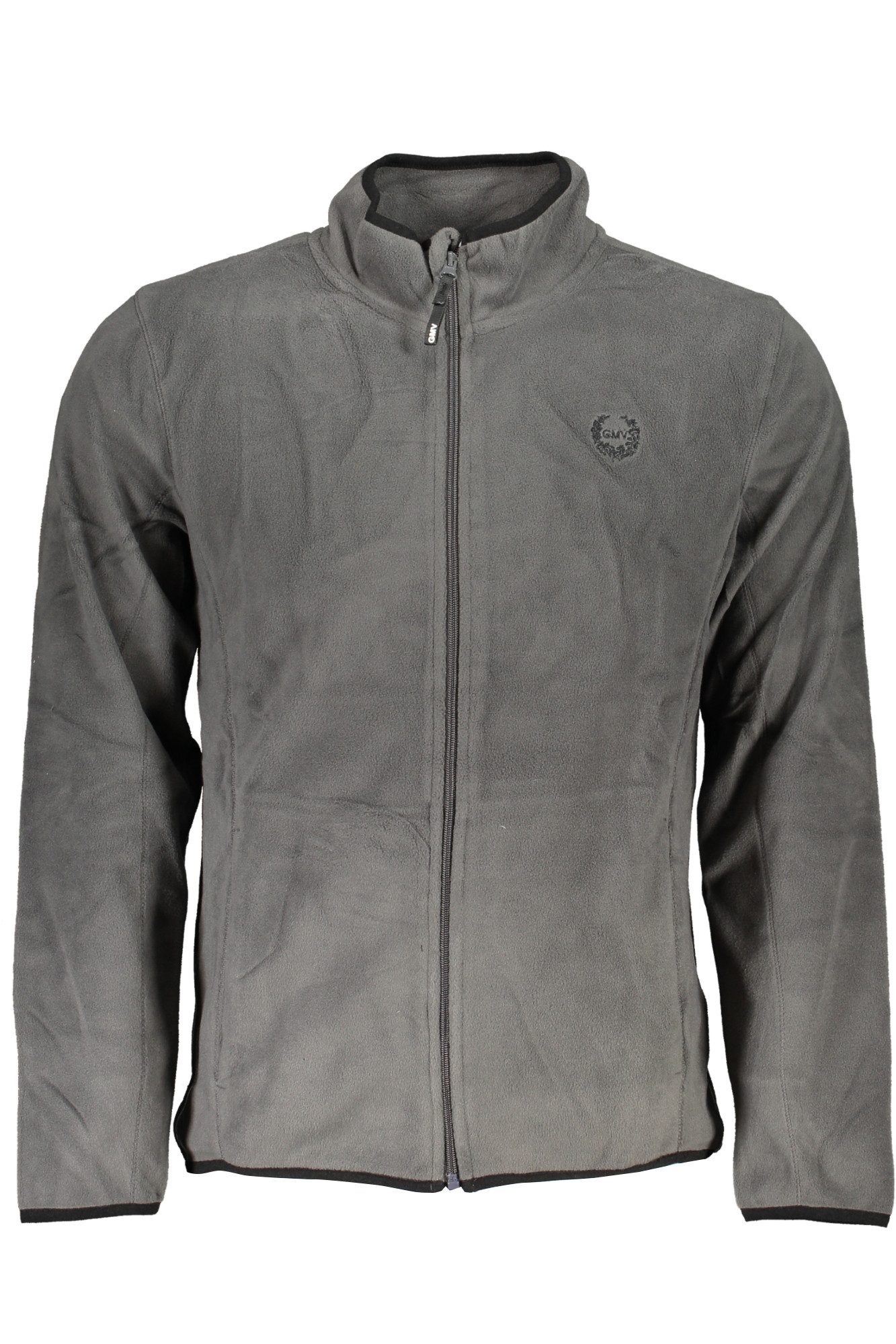 GIAN MARCO VENTURI Sweatshirt Graues Herren-Sweatshirt mit Reißverschluss -