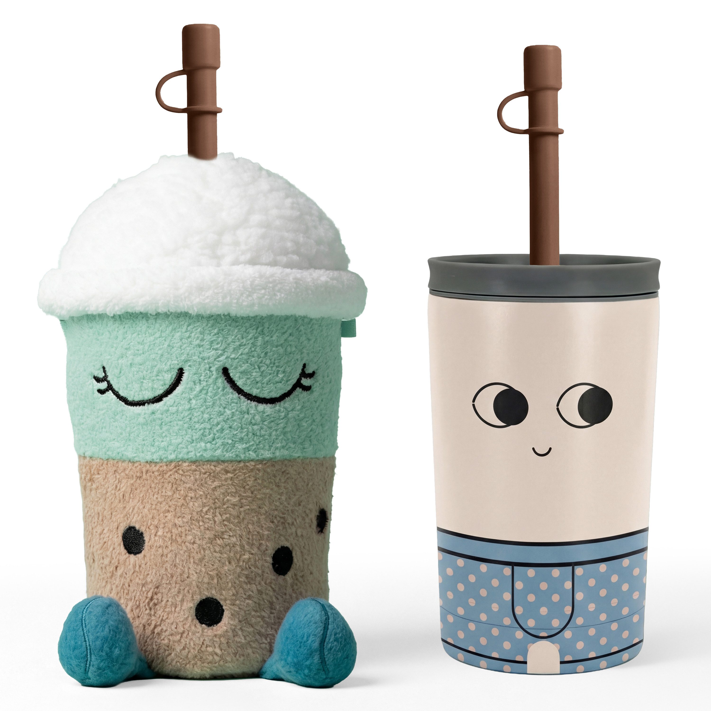 ASOBU Trinkflasche Kindertrinkflasche BEANIE THE BUZZ FUZZIE 360ml