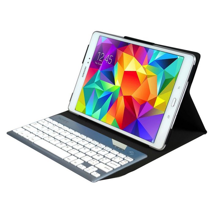 Port Designs Tablet-Hülle Port Designs Muskoka Fusion BK - Schutzhülle für Samsung Galaxy Tab A iPad Air / iPad 1 2 3 schwarz universal Hülle mit Standfunktion 9.7 Zoll