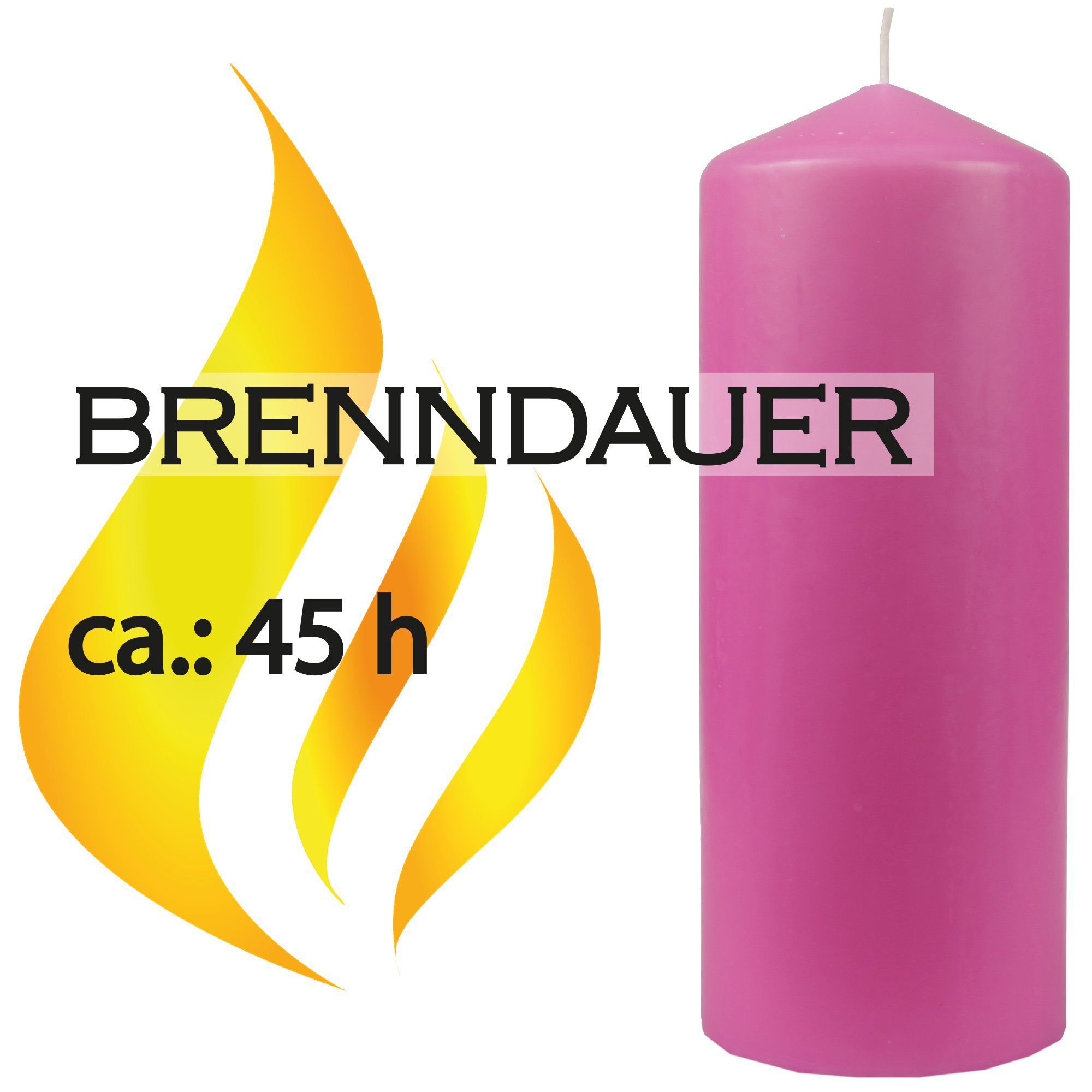 HS Candle Adventskerze Stumpenkerze (1-tlg), Wachskerzen günstig online kaufen