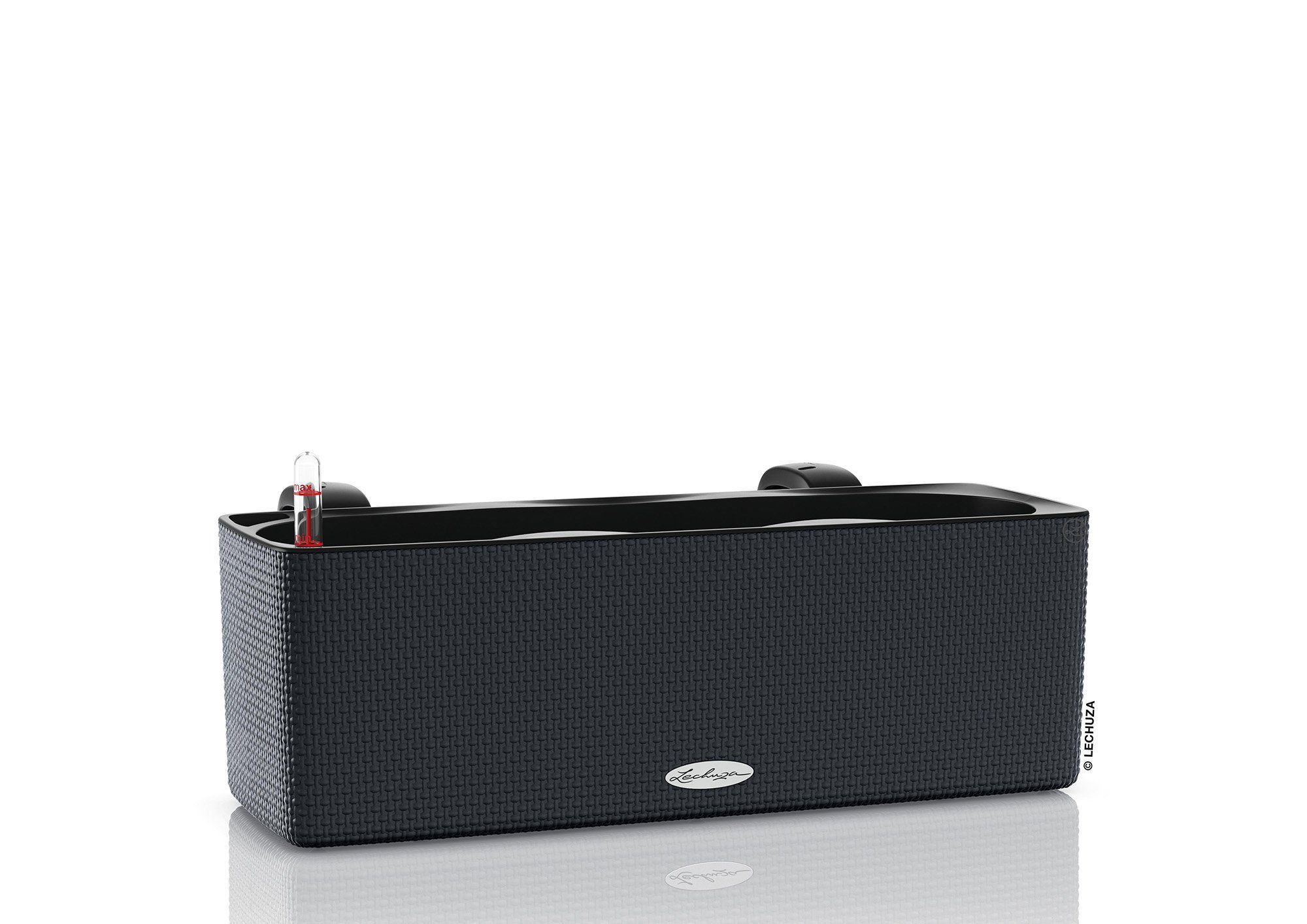 Lechuza® Balkonkasten Cube Color Triple Schiefergrau günstig online kaufen