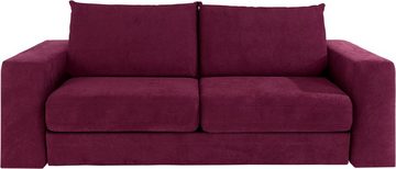 LOOKS by Wolfgang Joop 3,5-Sitzer Looksvb, Verwandlungssofa: aus Sofa wird Sofa mit 2 Hockern, mit Regalfunktion