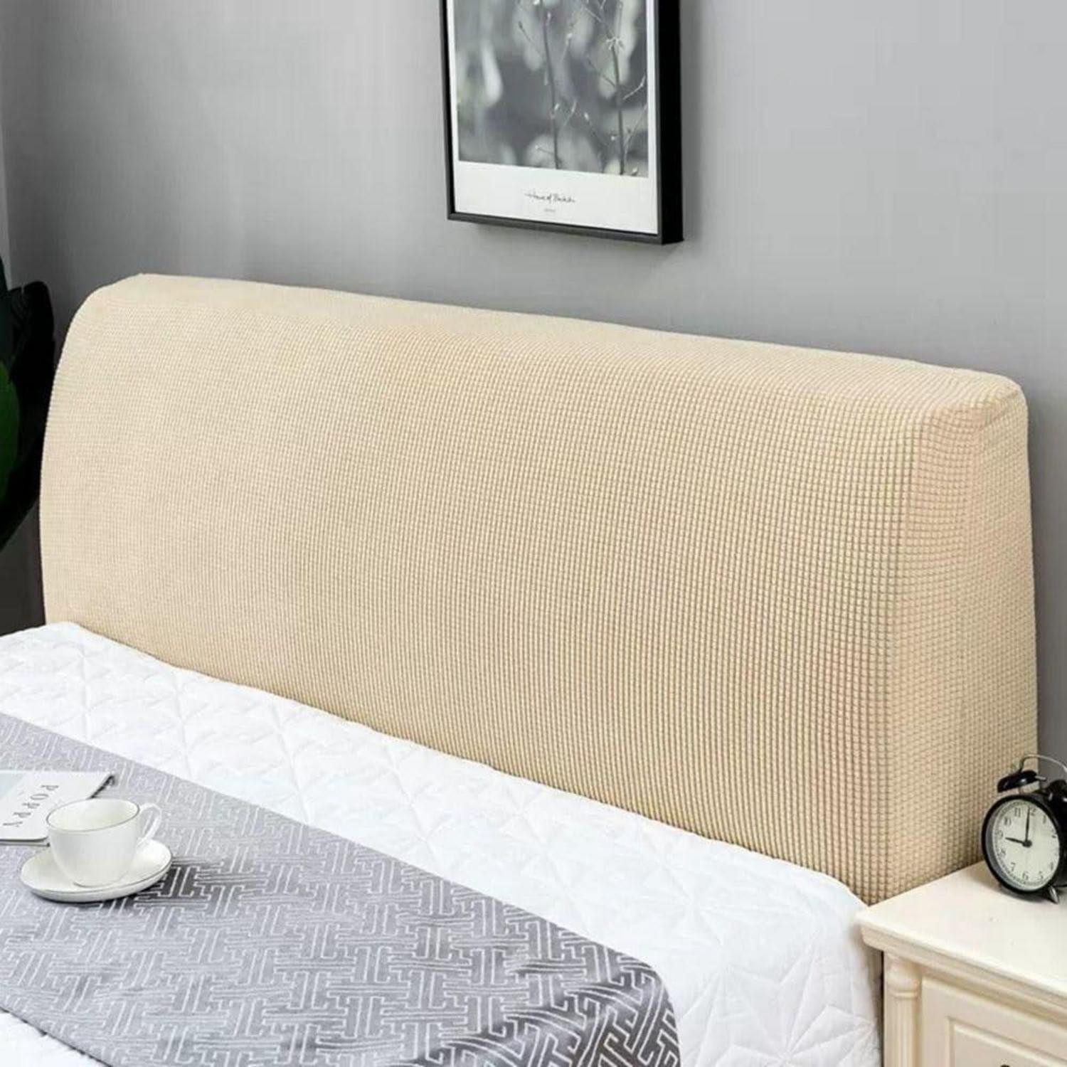 LuxusKollektion Betthusse Kopfteilbezug Bett 150-170cm Grün