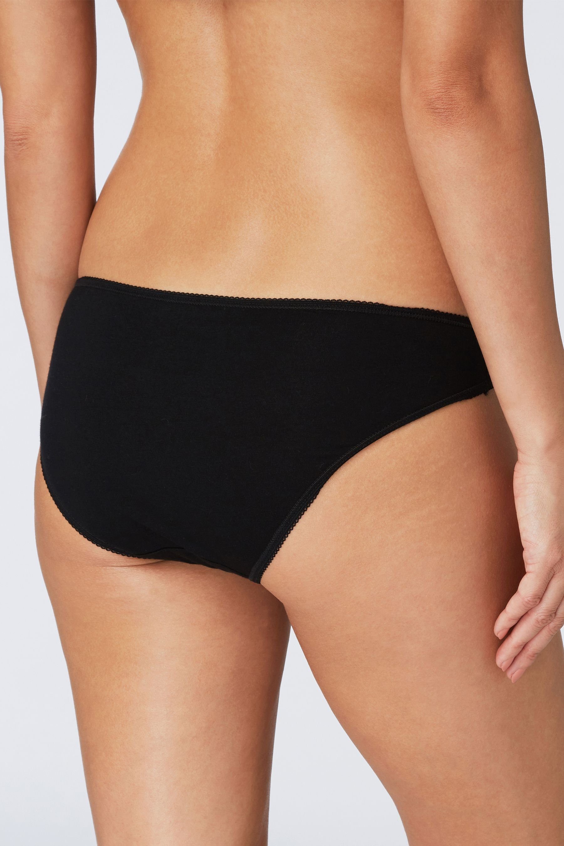 Next Bikinislip 5er-Pack Slips Bikini Black (5-St) aus Baumwolle