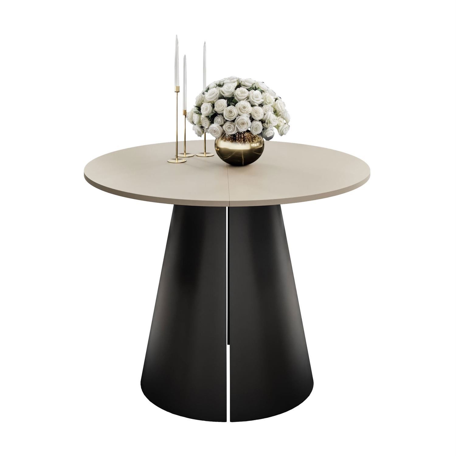 Lookway Esstisch LAVA Runder ausziehbarer Tisch günstig online kaufen